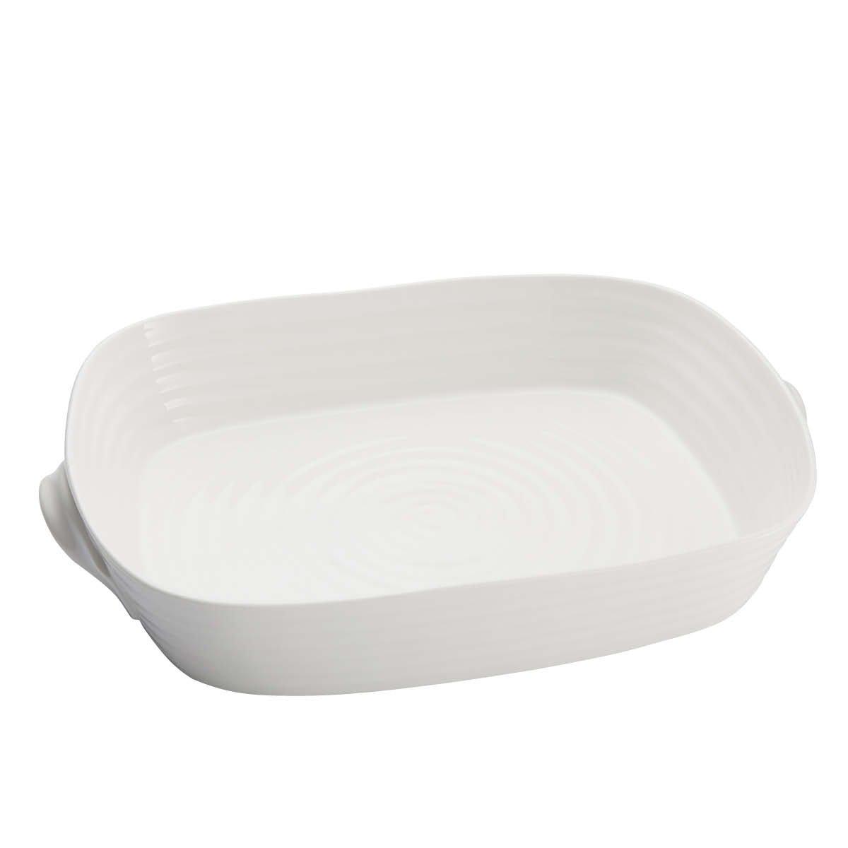 White - Portmeirion - Sophie Conran Handled Roasting Dish White - 3