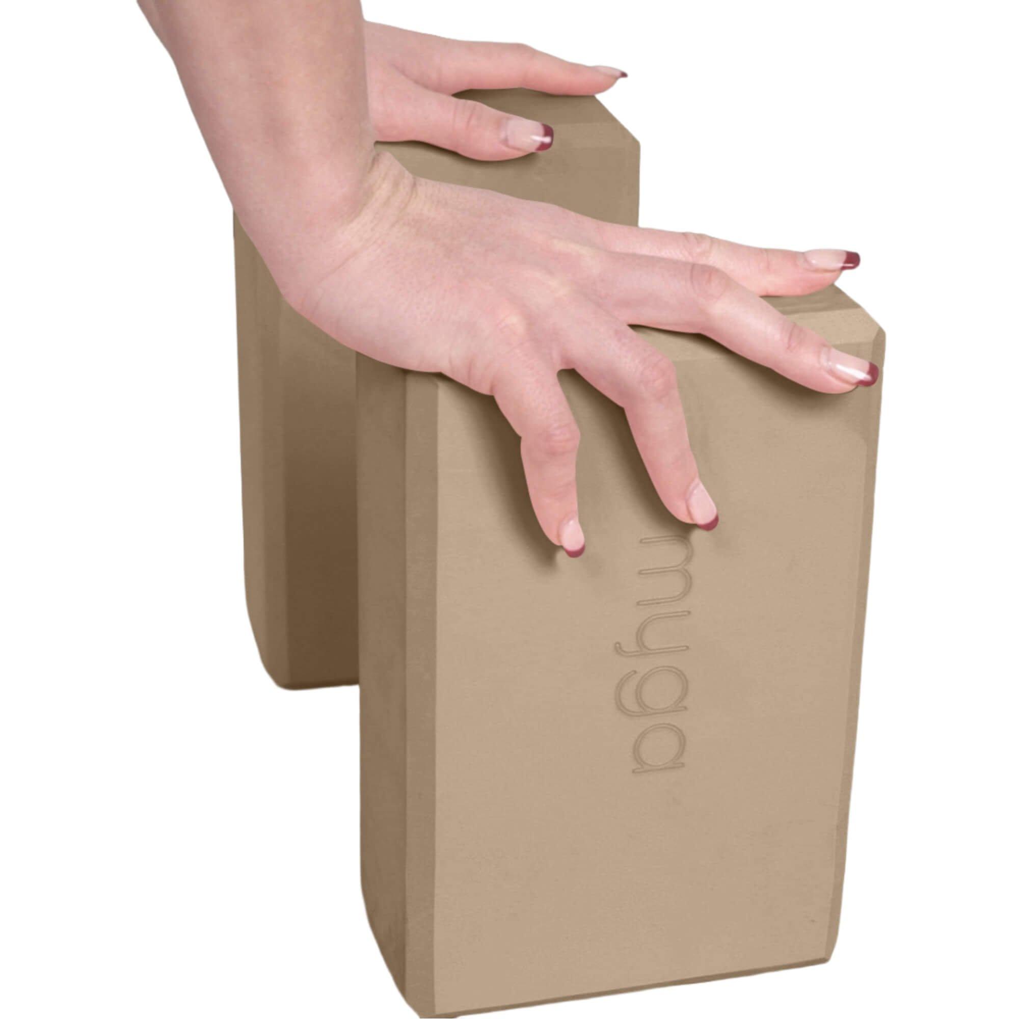 Wood - Myga - Myga Pair of Yoga Blocks & Strap - 3