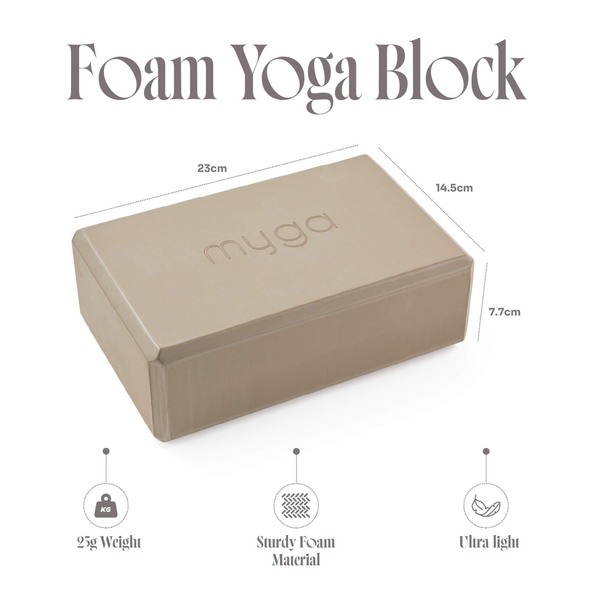 Wood - Myga - Myga Pair of Yoga Blocks & Strap - 4