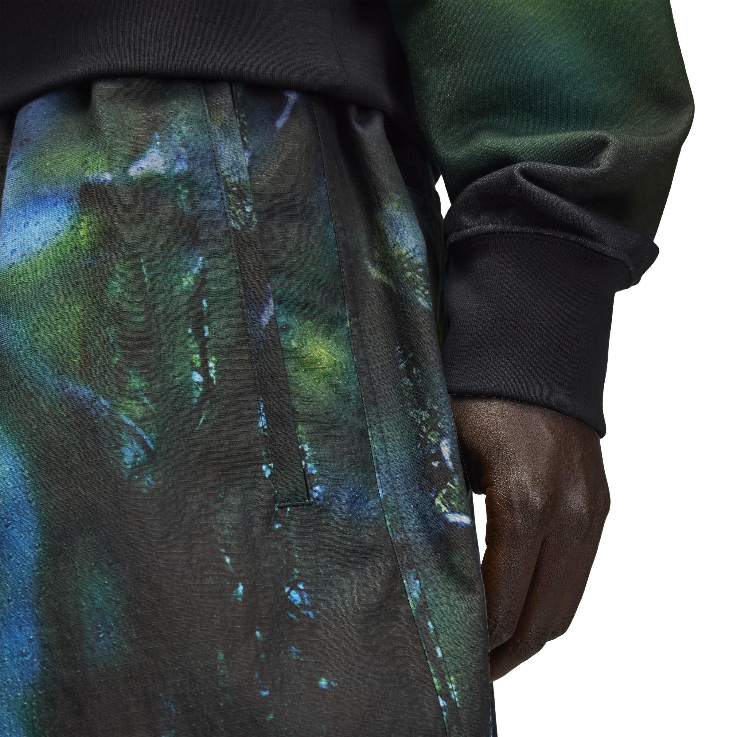 Multicolor - Y3 - Men's All Over Print Rip Stop Tracksuit Shorts - 6