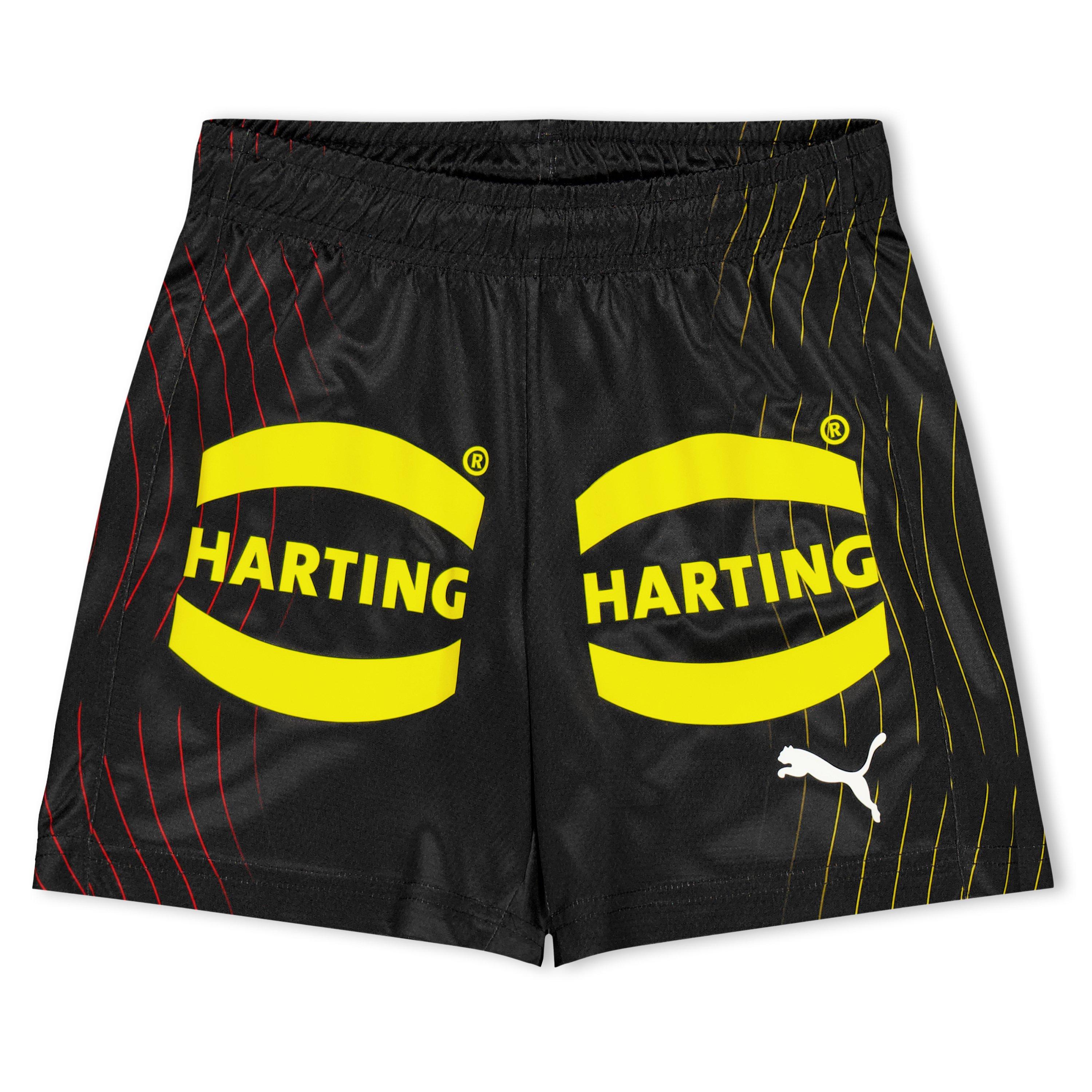 Unisex Kids' Shorts With Sponsor Woven Tracksuit