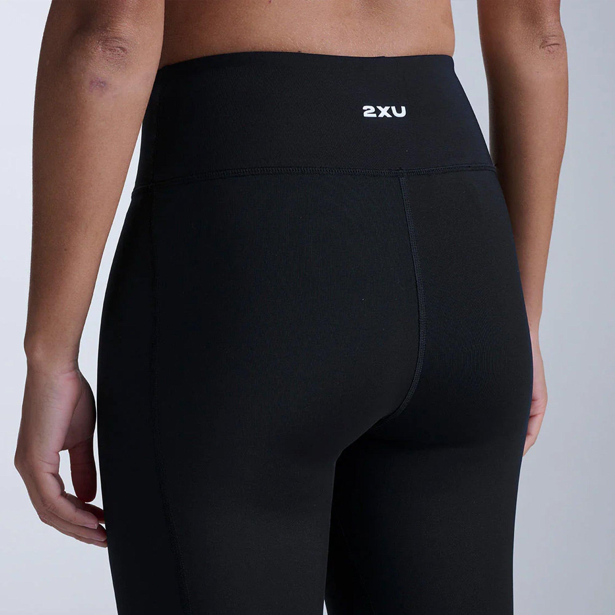 Black/Silver - 2XU - Women's Baselayer Leggings - 7