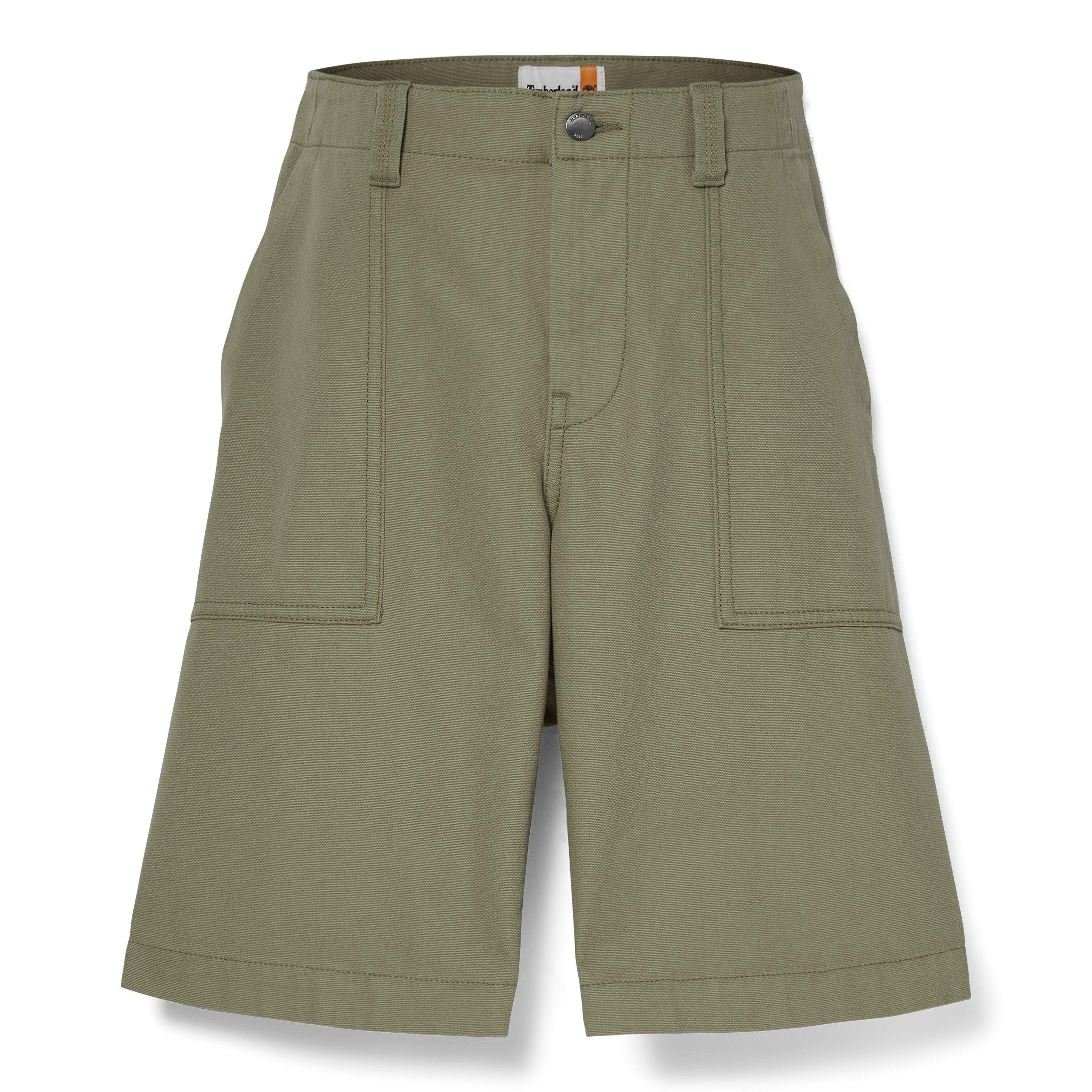 Timberland Men's Canvas Fatigue Shorts - Cassel Earth - 30