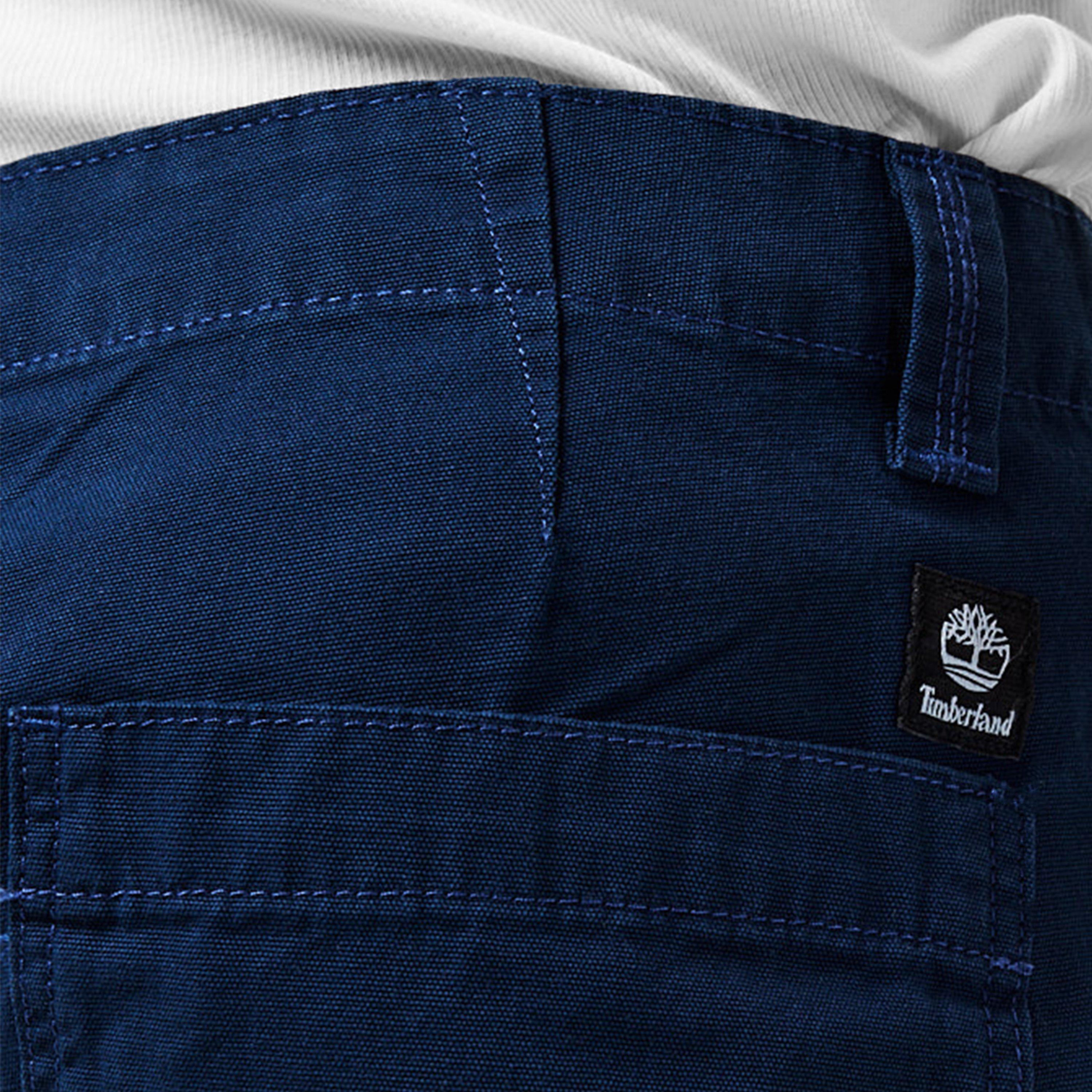 Donker saffier - Timberland - Canvas Fatigue Shorts - 4