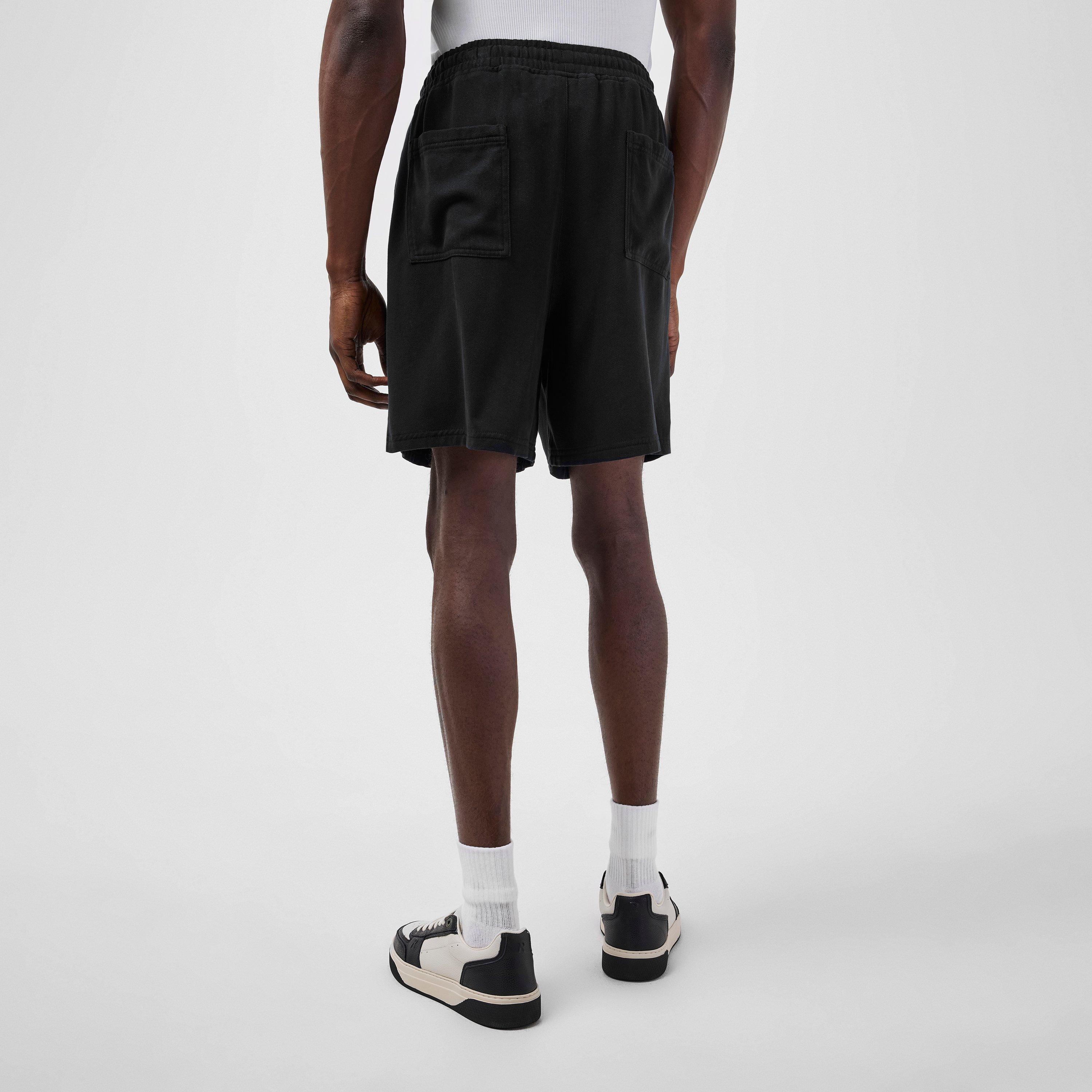 Jet Black - Represent - Men's Rep Crest Luxury Shorts - 4