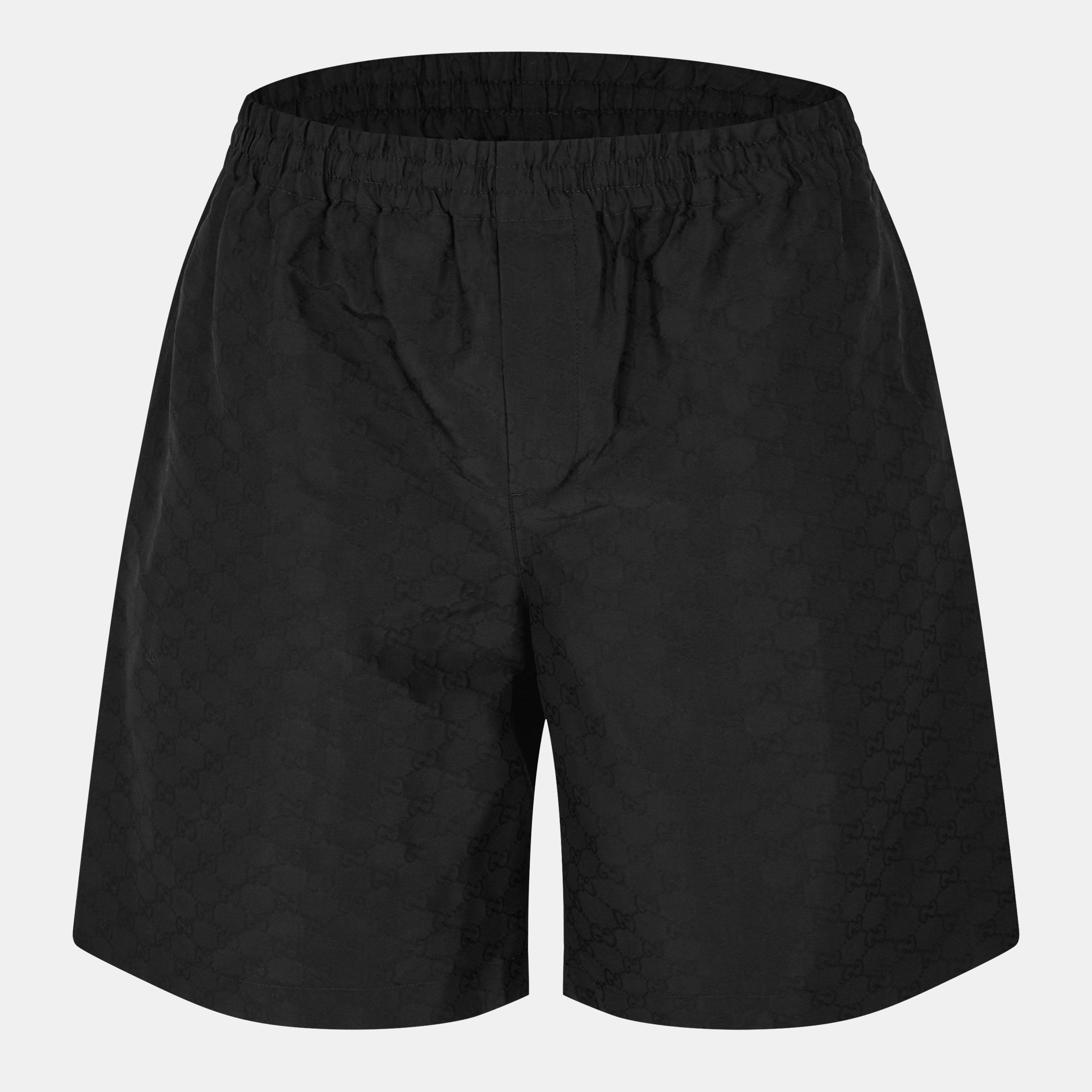 Black - Gucci - Silk GG Shorts - 1