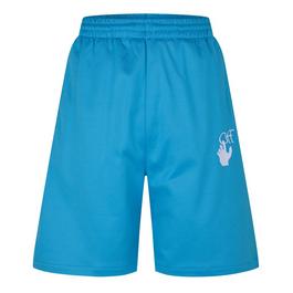 Off White Men's Hands Off Skate Sweat Shorts, Logo Design