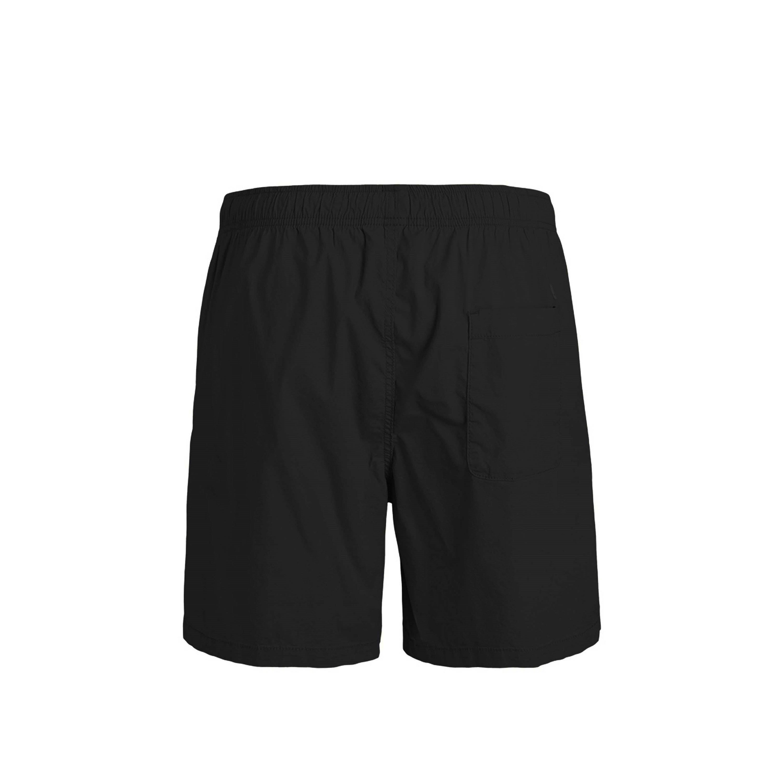 Zwart - Jack and Jones - Men's Woven Tracksuit Shorts - 2