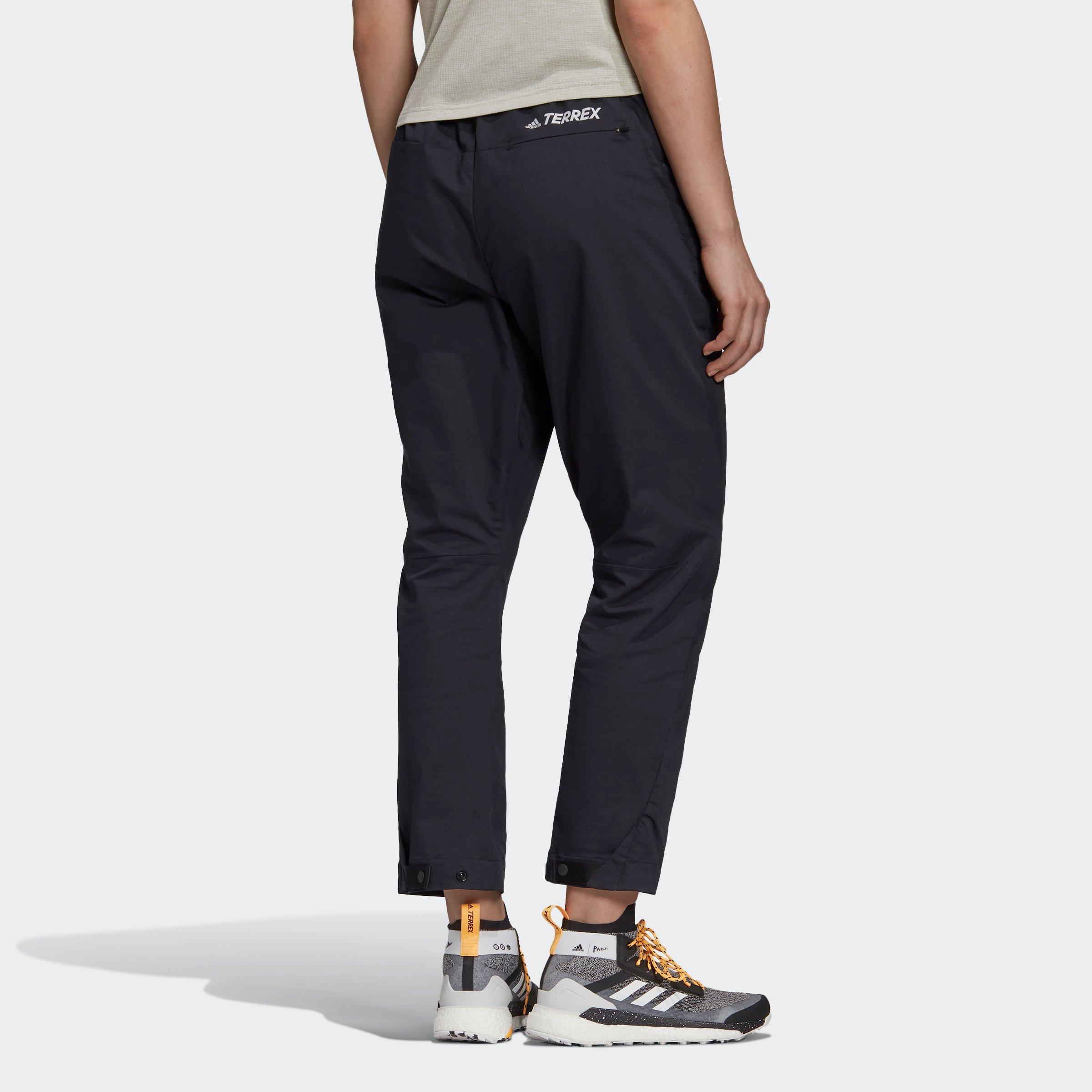 Black - adidas - Terrex Hikerelax Trousers Womens - 4