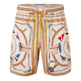 Rhude Nautical Silk Shorts