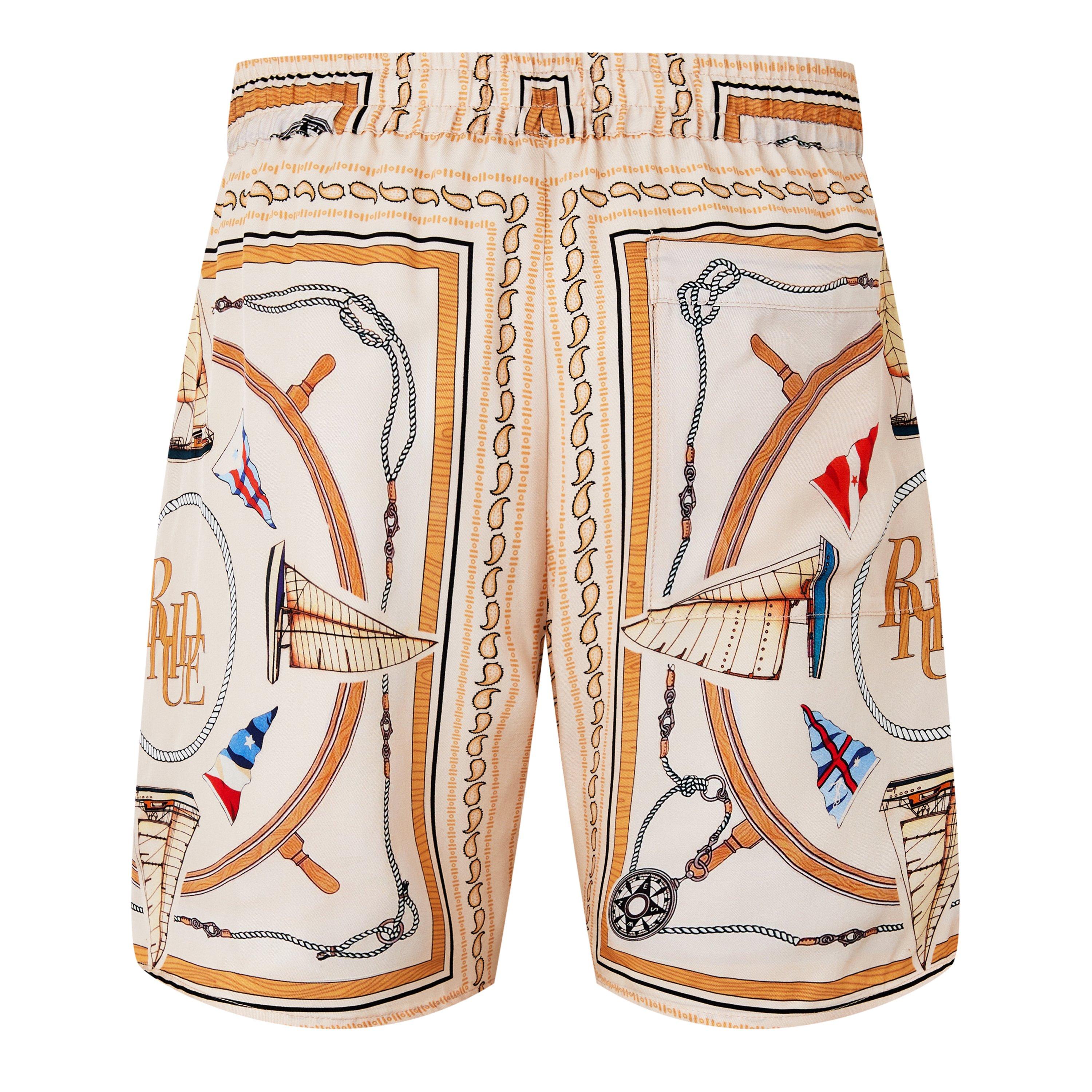 Multi 0108 - Rhude - Nautical Silk Shorts - 2