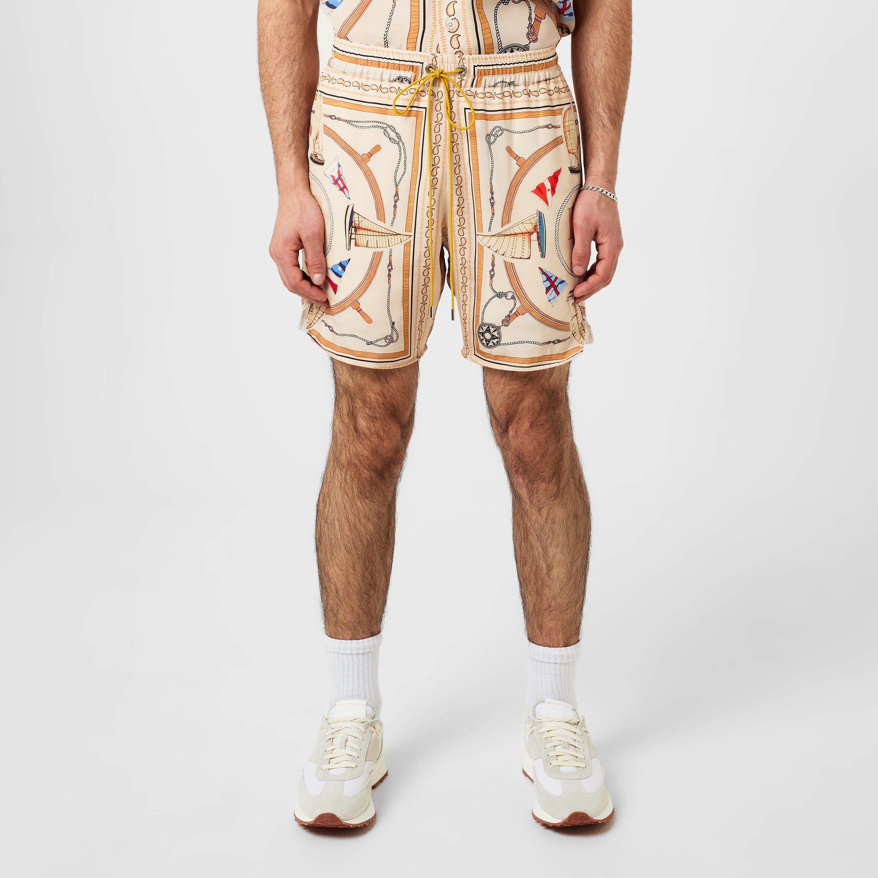 Multi 0108 - Rhude - Nautical Silk Shorts - 3