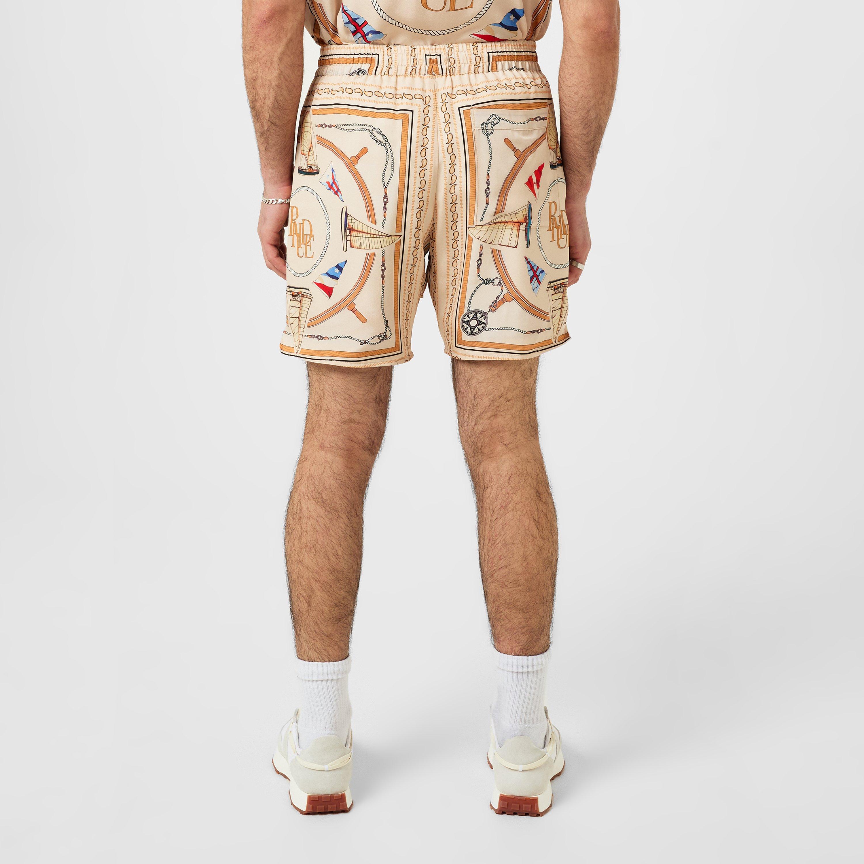Multi 0108 - Rhude - Nautical Silk Shorts - 4