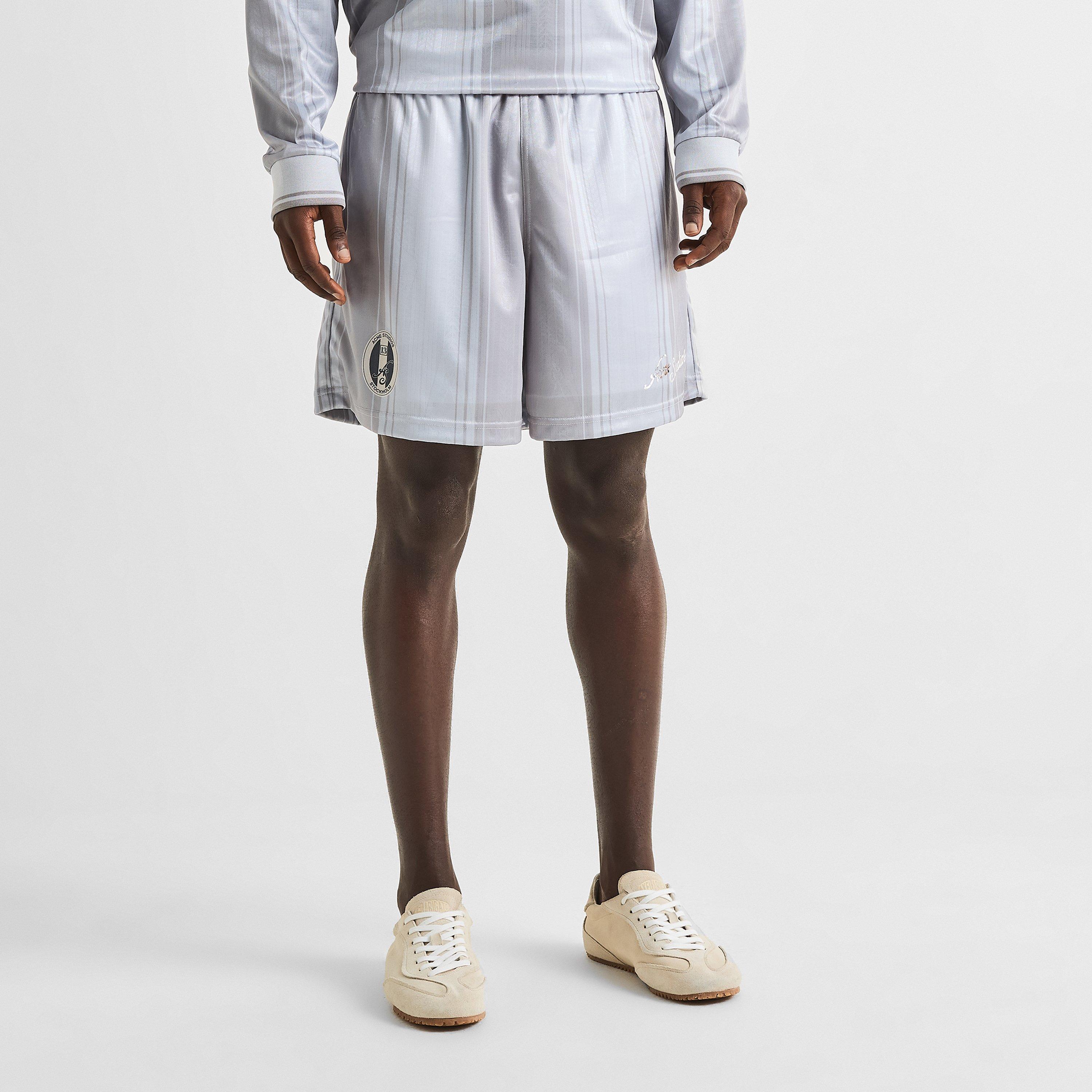 Grey - Acne Studios - Men's Woven Tracksuit Shorts - 3