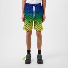 Off White Arrows Gradient Print Shorts