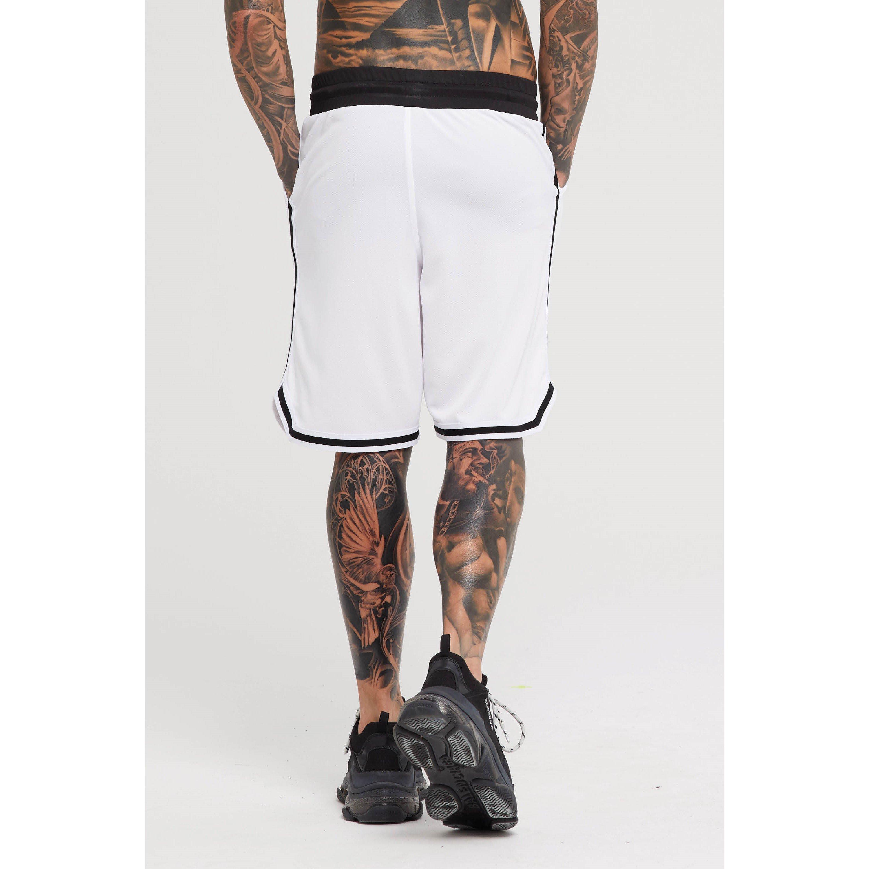 Branco - Good For Nothing - Mesh Shorts White - 2
