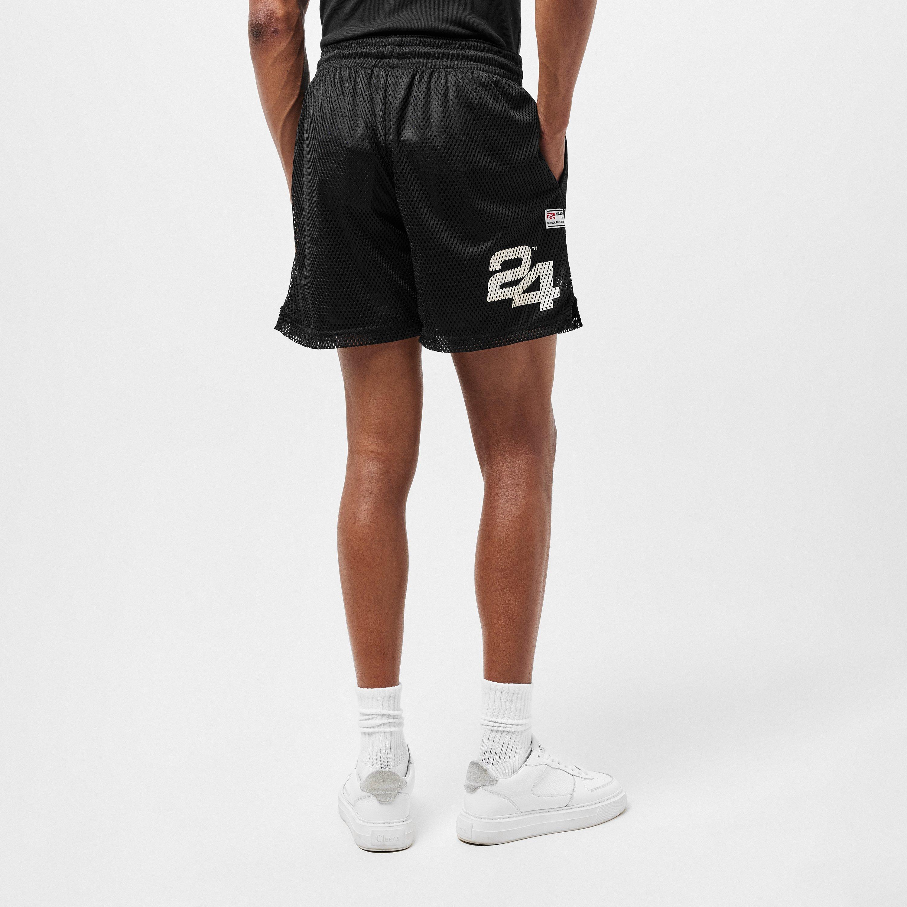 Black - Summer Games - Men's Woven Tracksuit Shorts - 4