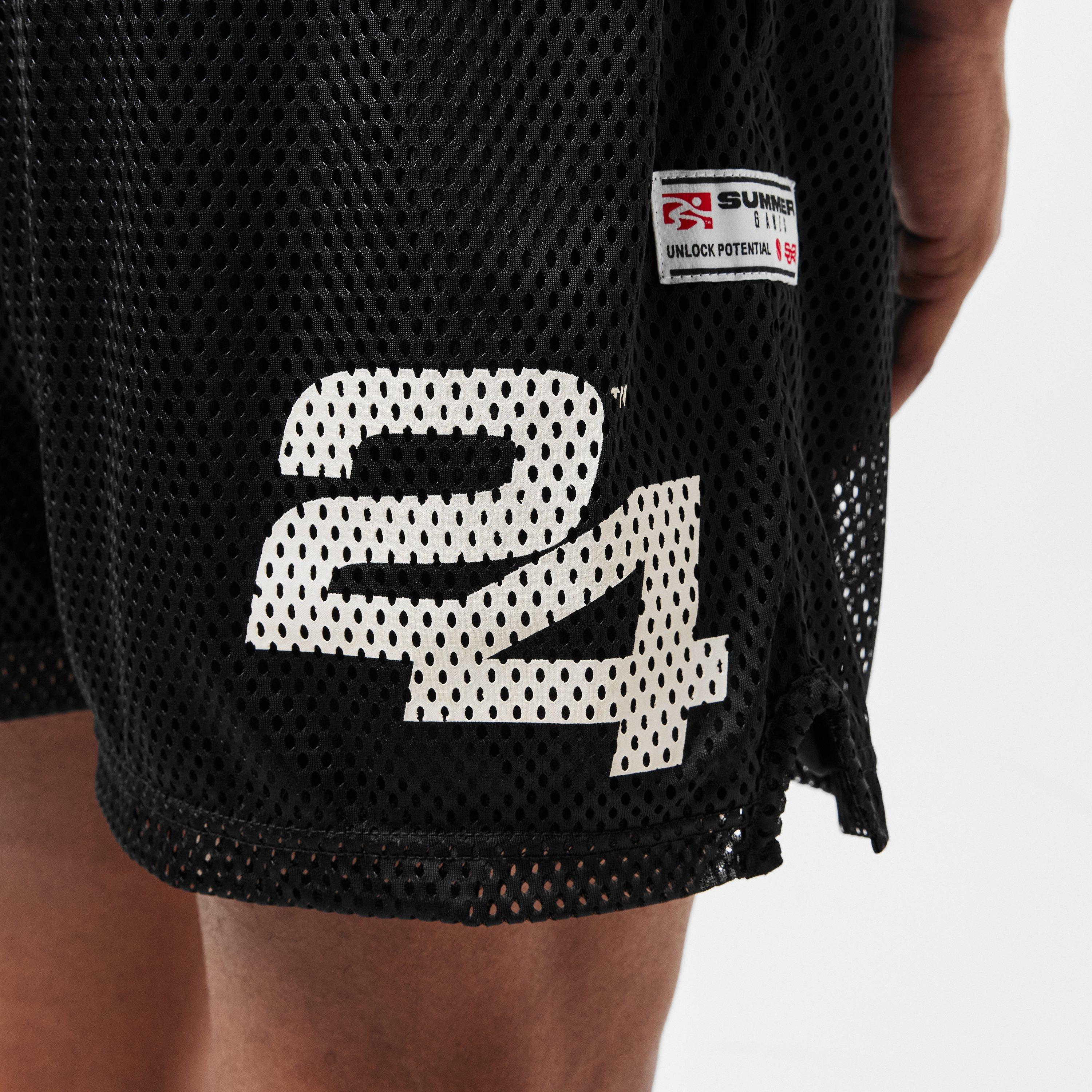 Black - Summer Games - Men's Woven Tracksuit Shorts - 5