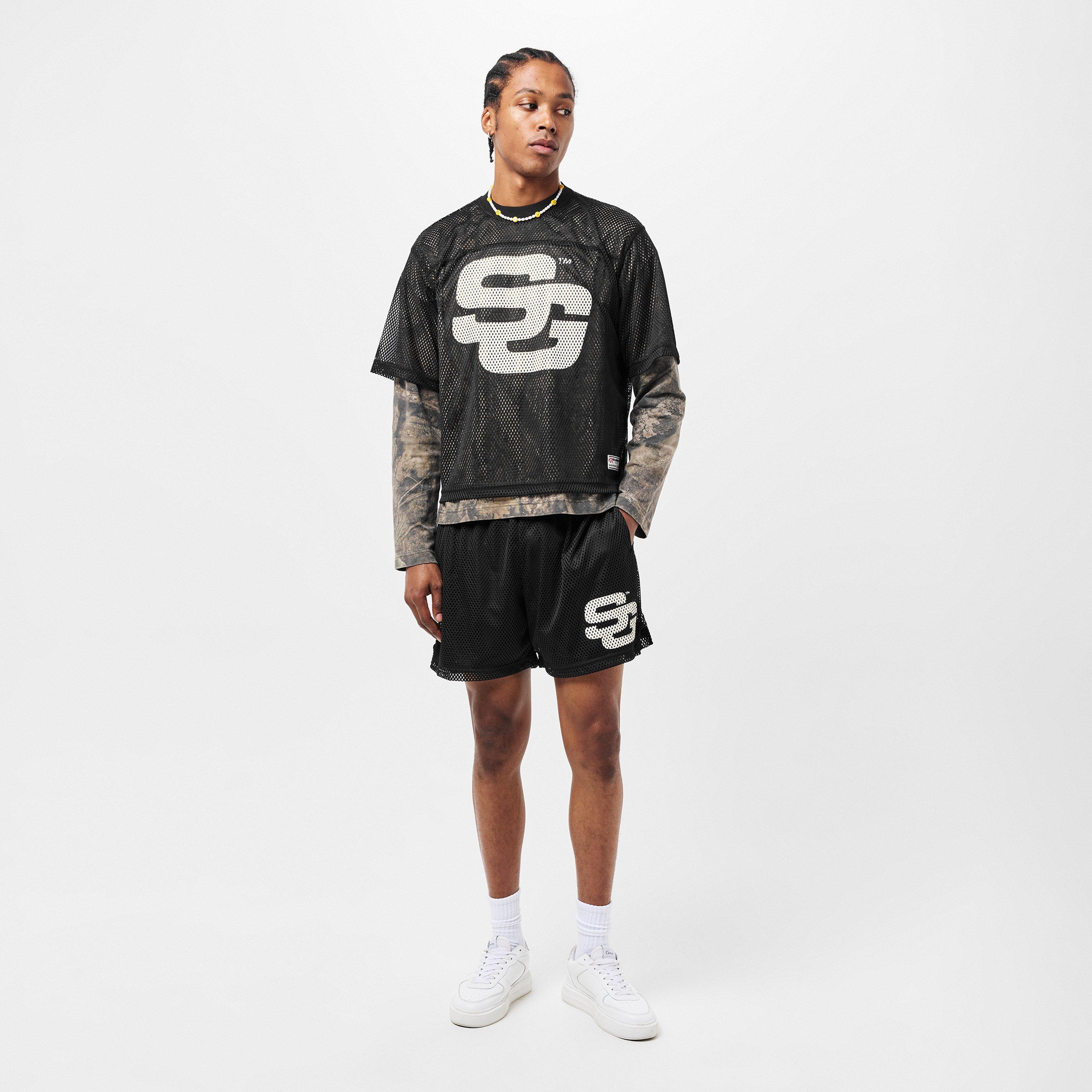 Black - Summer Games - Men's Woven Tracksuit Shorts - 6