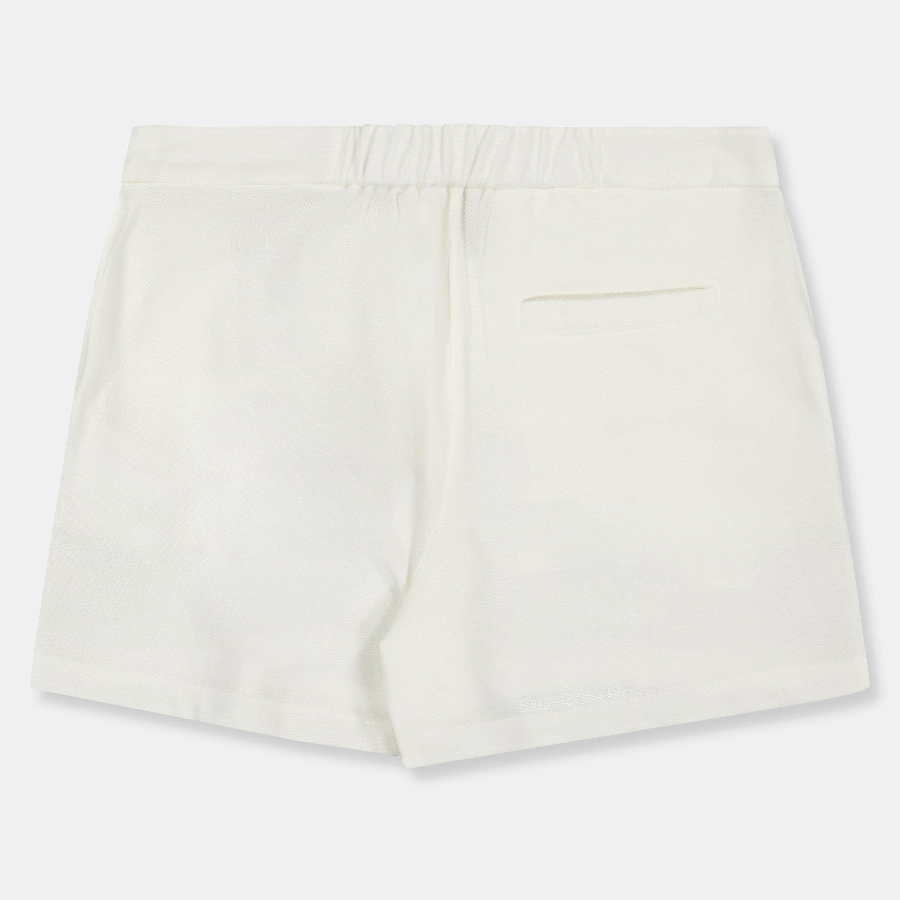 6WH40 White - Versace - Kids' Woven Tracksuit Shorts - 2