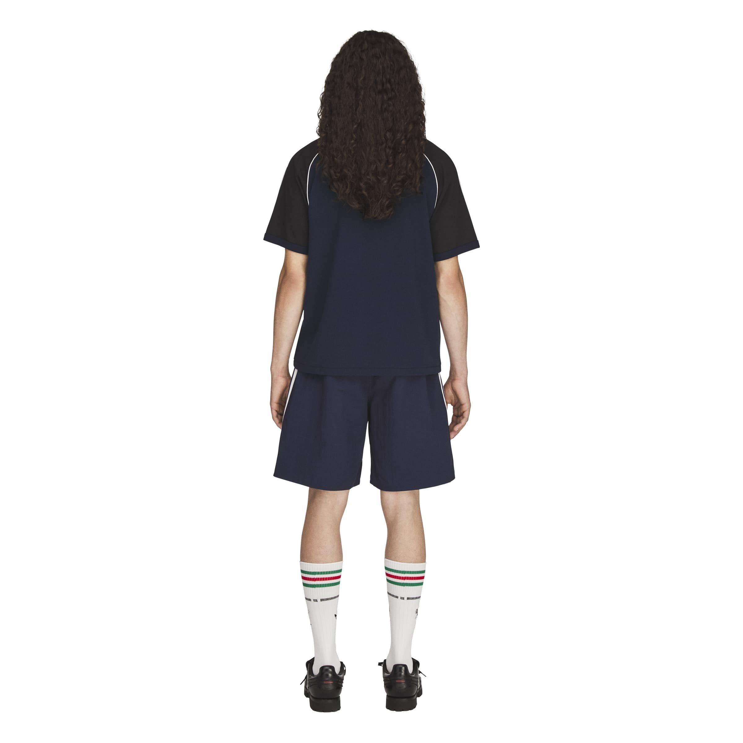 Collegiate Navy - Brain Dead x adidas - Men's Woven Tracksuit Shorts - 4
