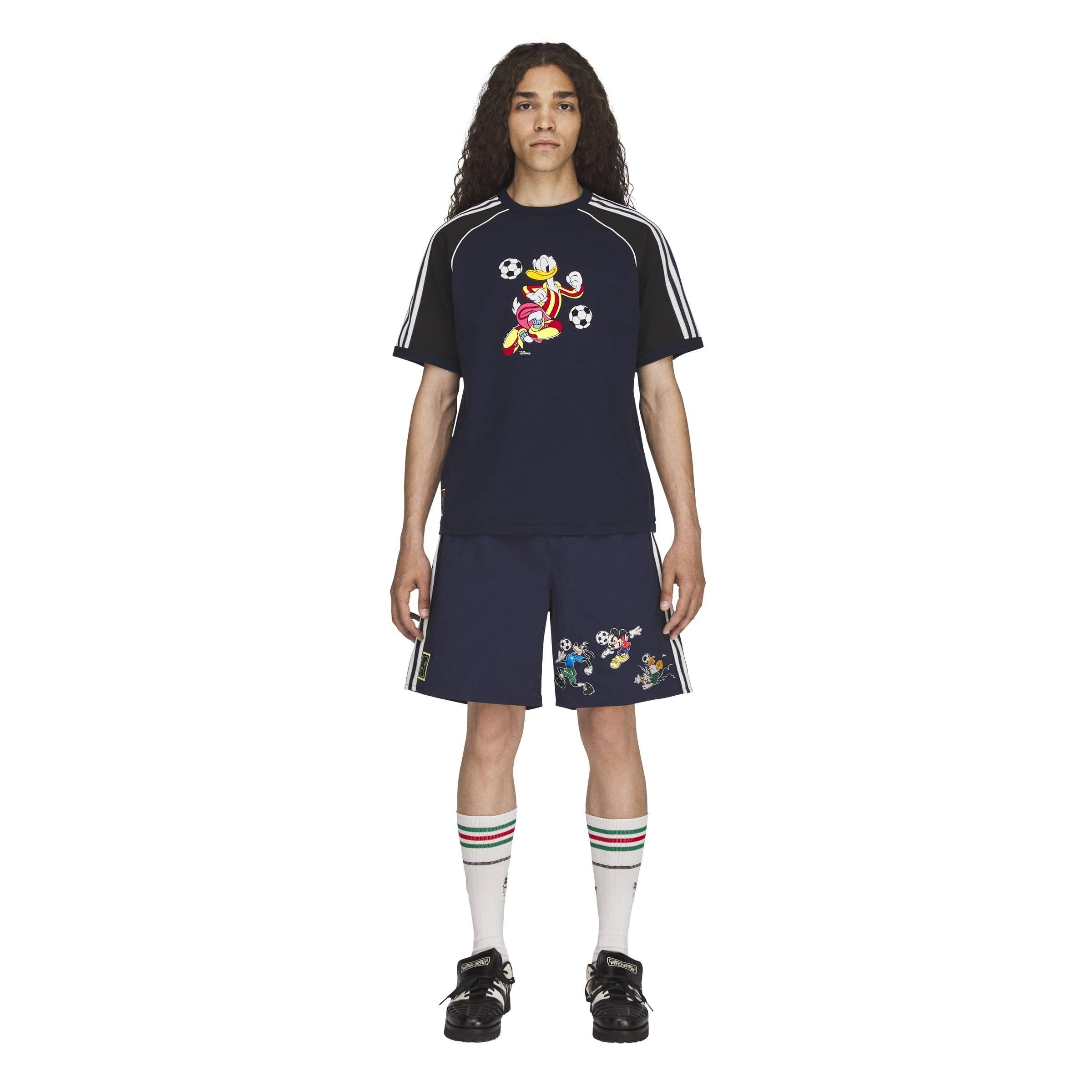 Collegiate Navy - Brain Dead x adidas - Men's Woven Tracksuit Shorts - 7