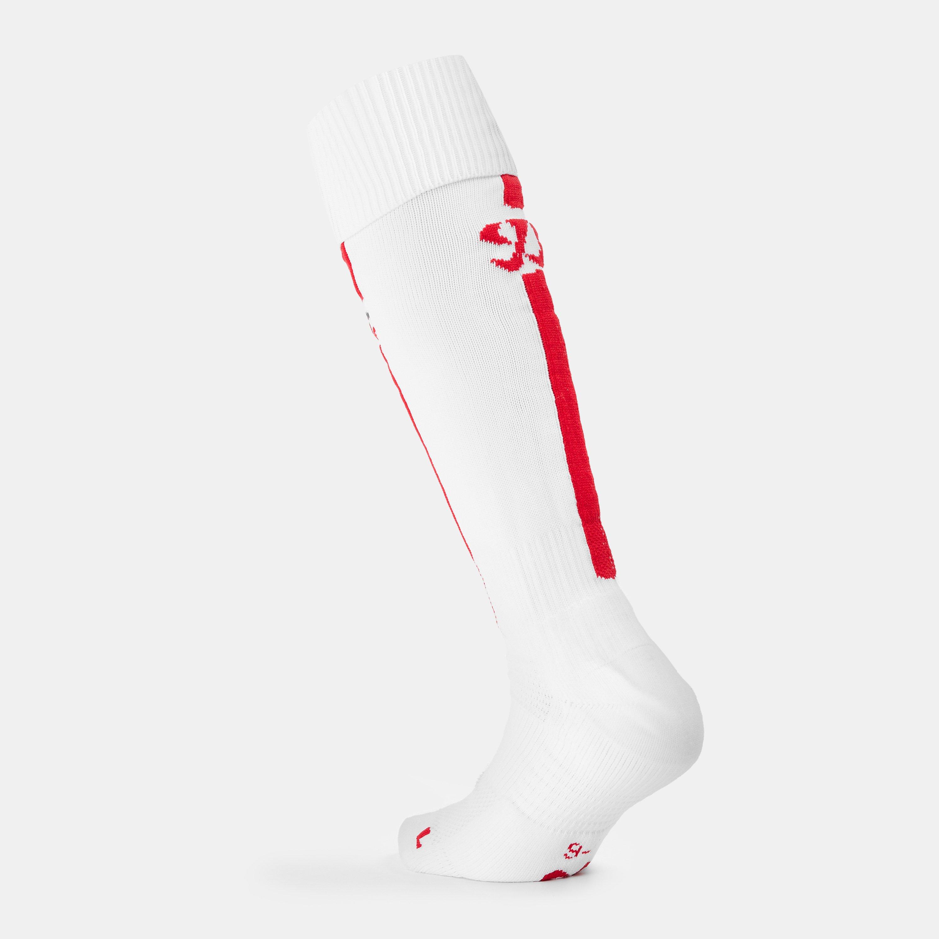 Blue - Warrior - Stoke City Home Sock Juniors - 2