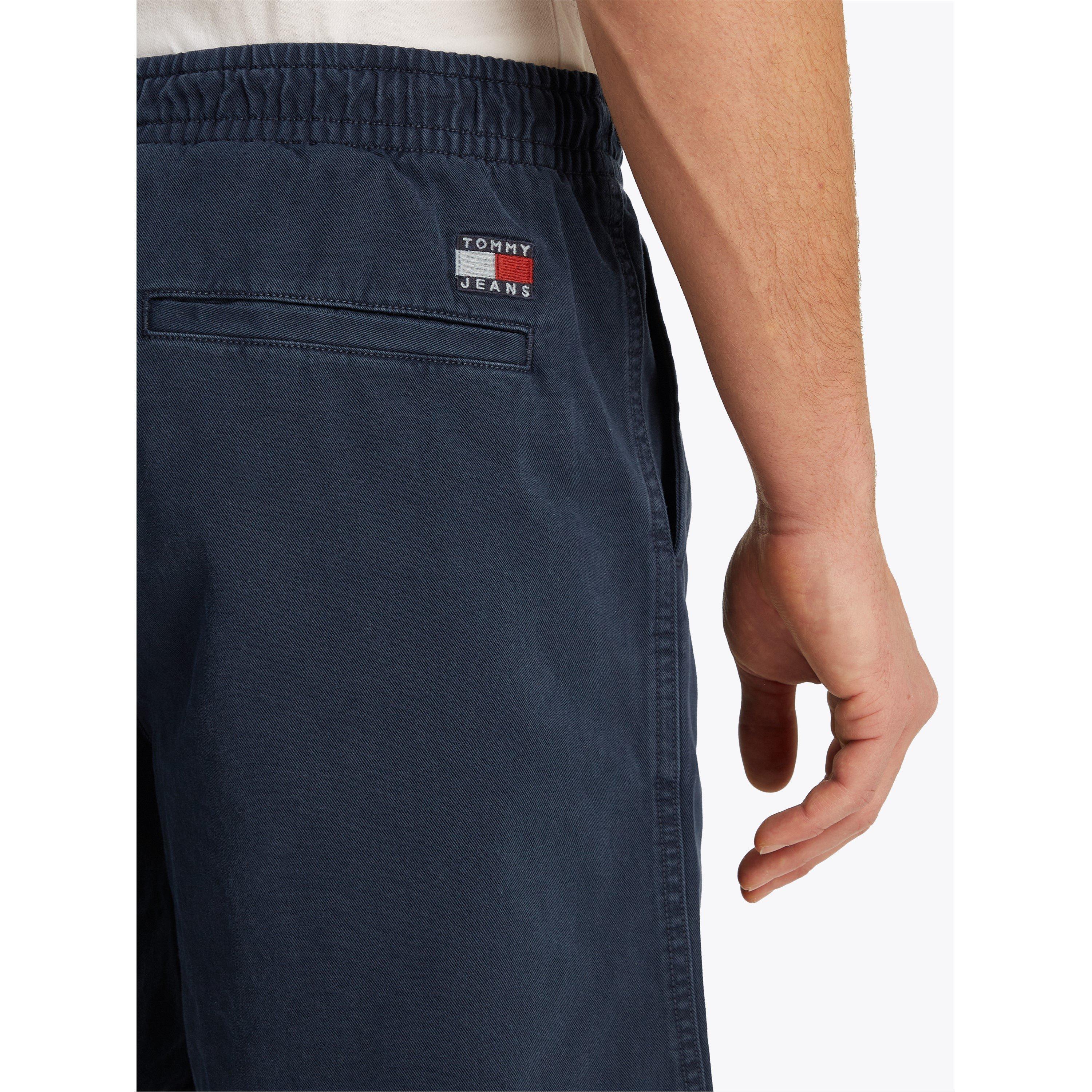 Dark Night Navy - Tommy Jeans - Men's Twill Tracksuit Shorts - 5