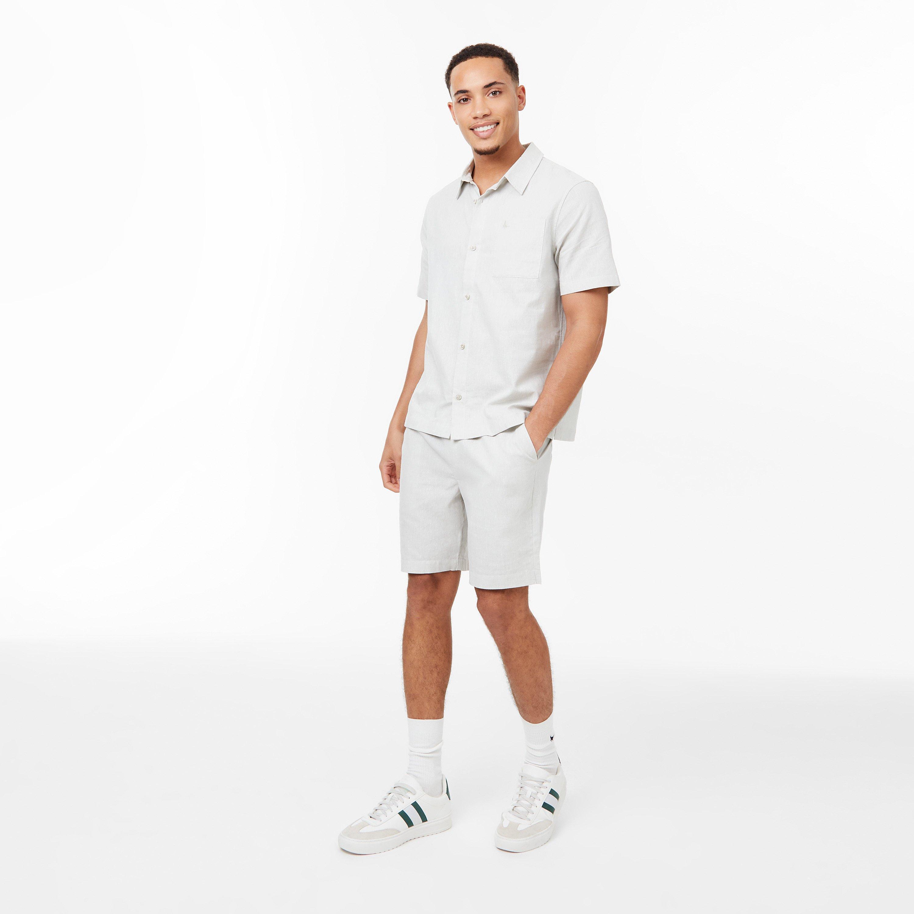 Chalk - Jack Wills - Linen Shorts - 4