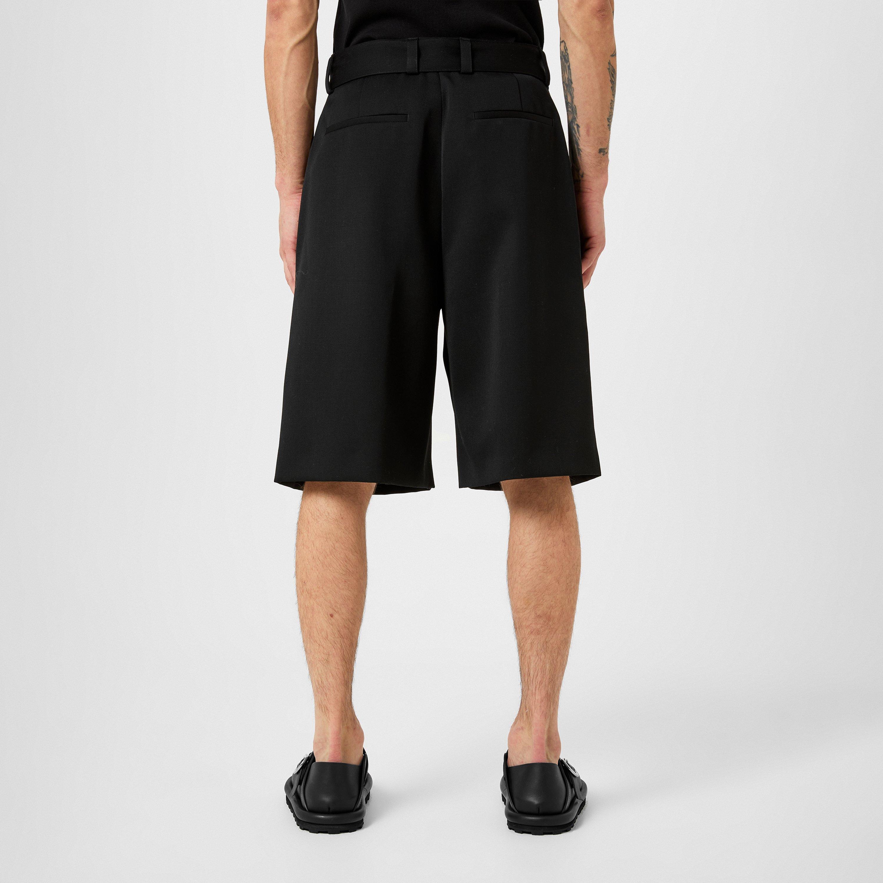 Black - Jil Sander - Tailored Wool Shorts - 4