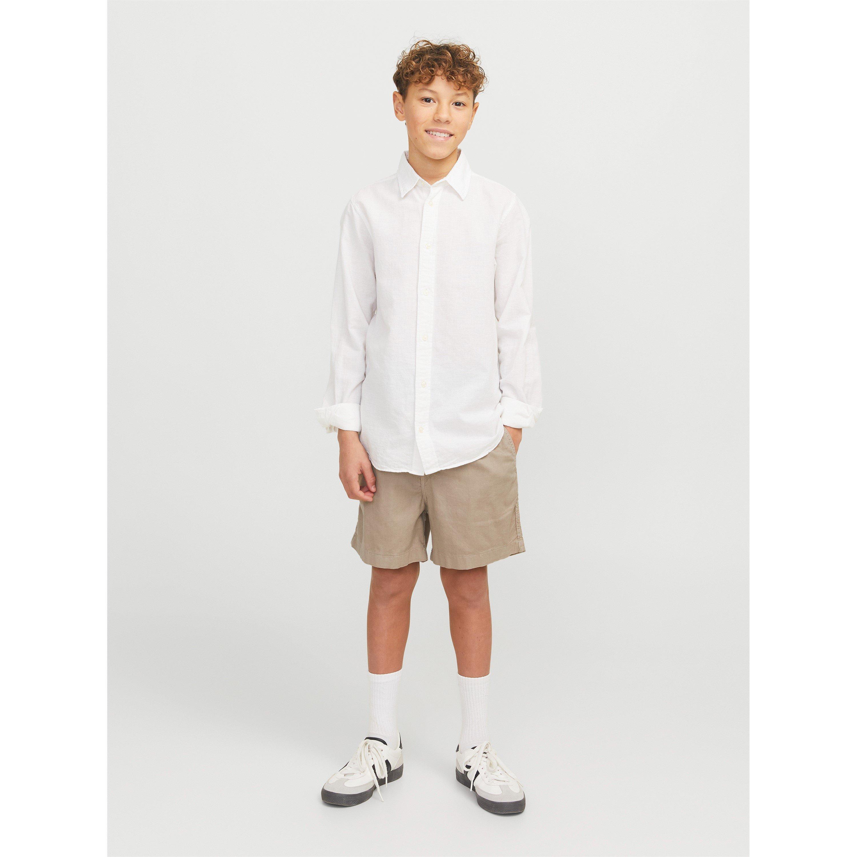 Crockery - Jack and Jones - Kids' Linen Woven Tracksuit Shorts - 1