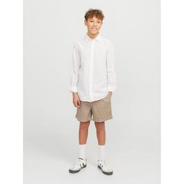 Jack and Jones Linen Shorts Juniors
