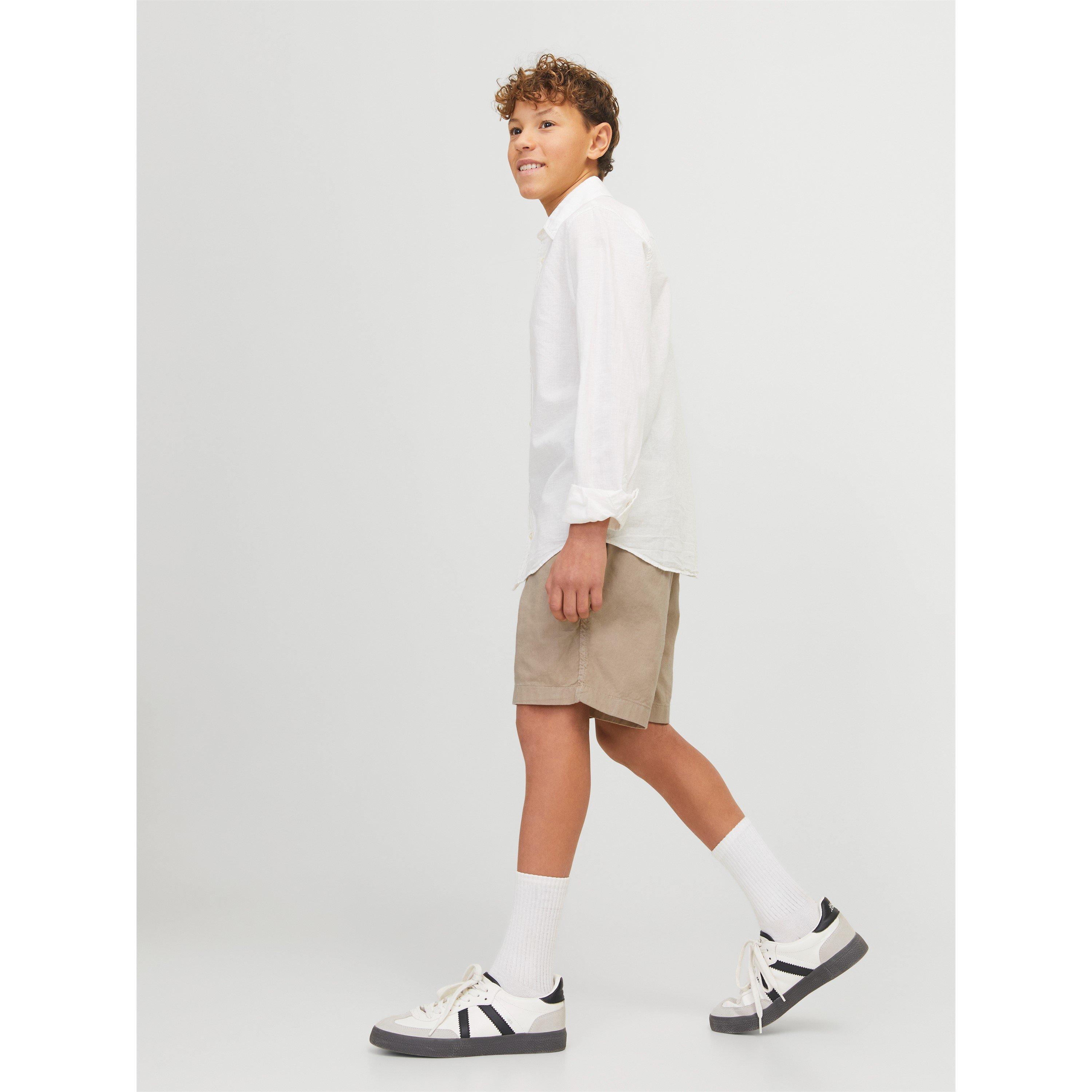 Crockery - Jack and Jones - Kids' Linen Woven Tracksuit Shorts - 2