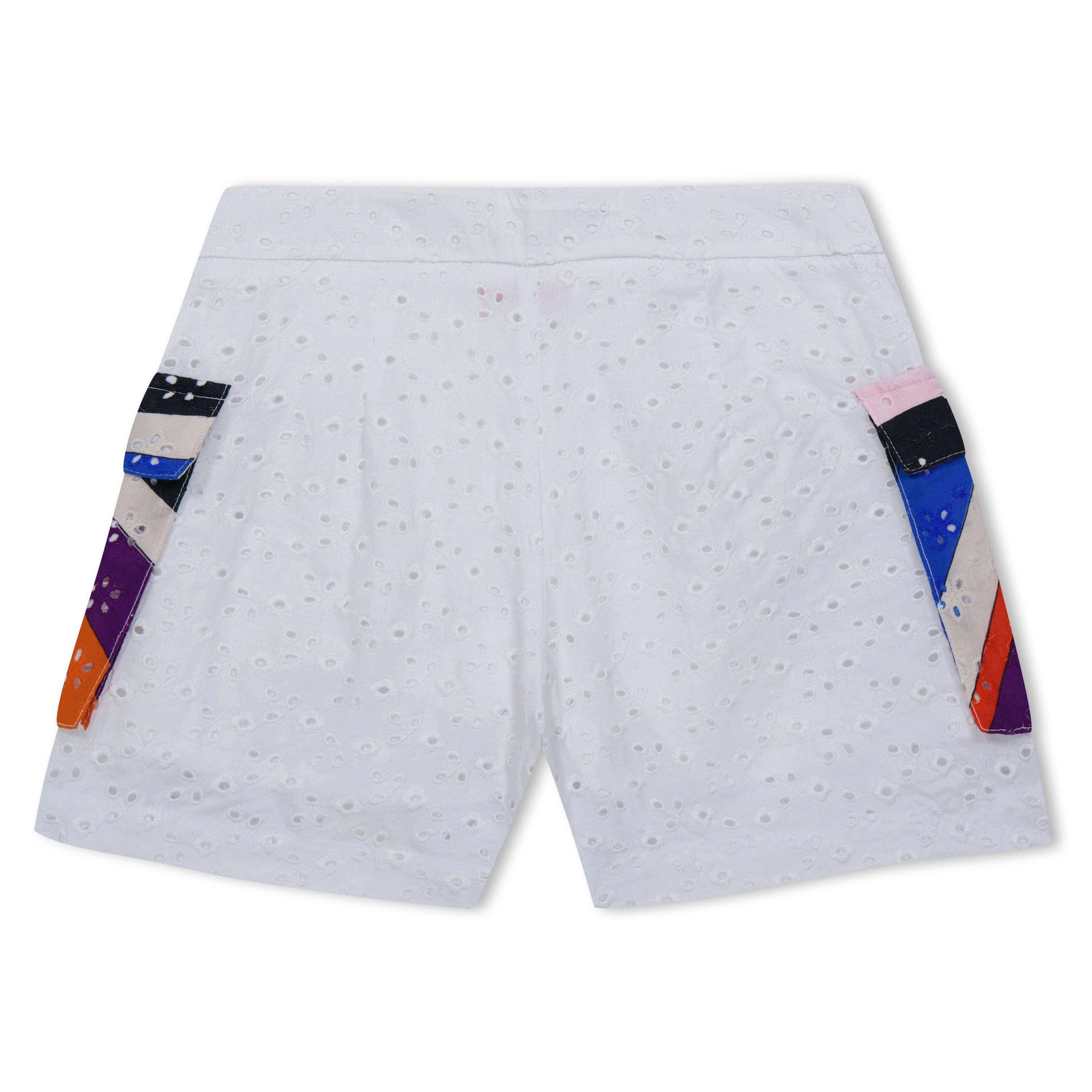 White 100 - PUCCI - Kids' Printed Woven Tracksuit Shorts - 2