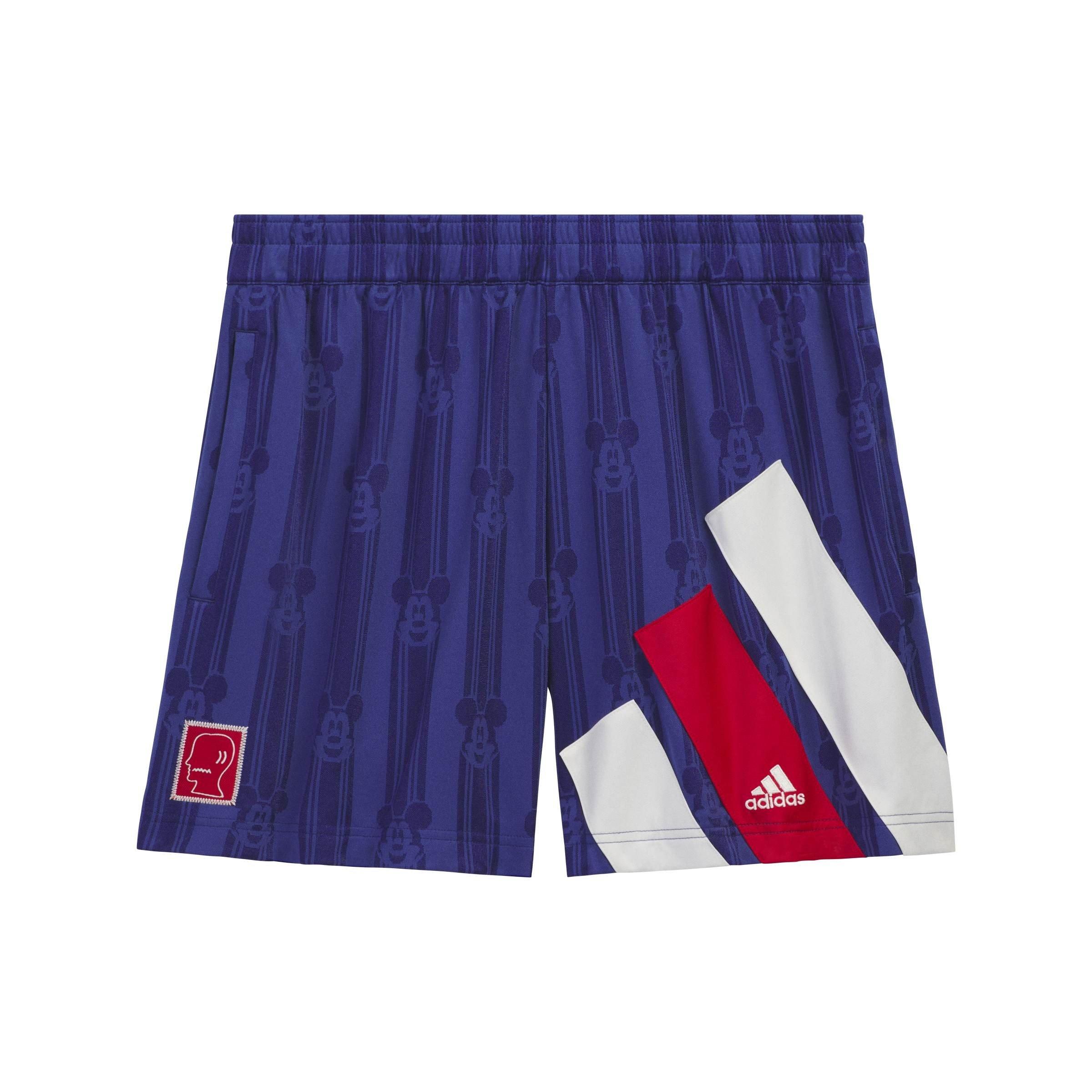 Brain Dead x adidas Men's Woven Tracksuit Shorts - Victory Blue - M