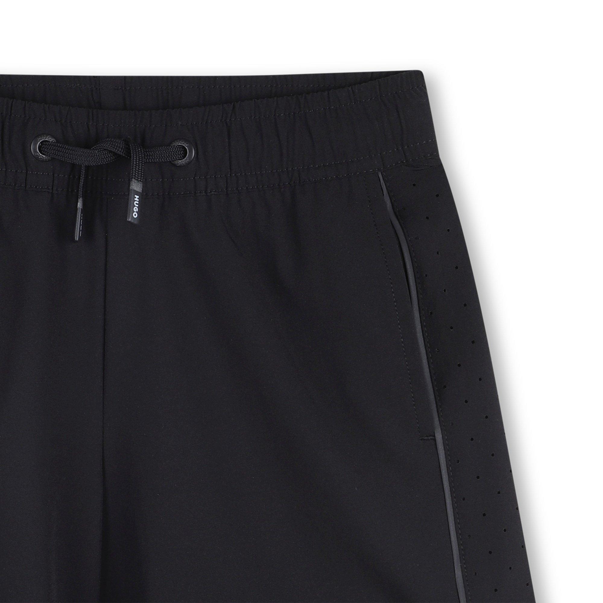 Black 09B - Hugo - Hugo Nylon Short Jn62 - 3