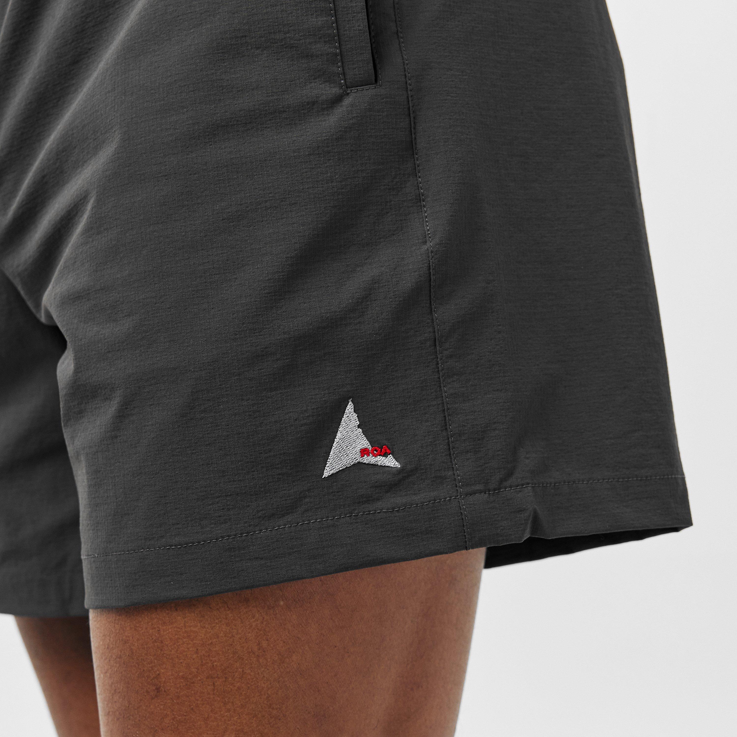 Dark Grey - ROA - Men's Woven Tracksuit Shorts - 5