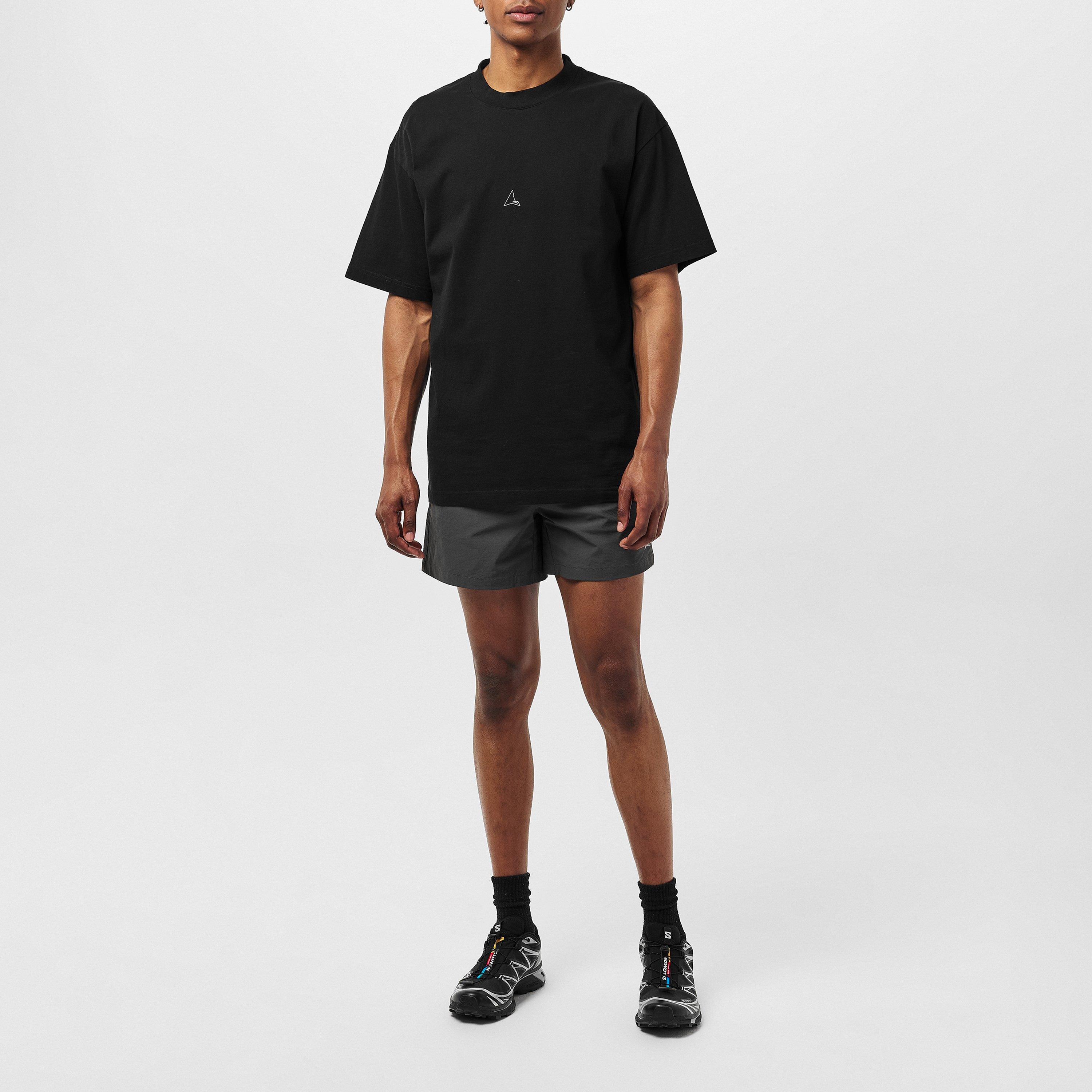 Dark Grey - ROA - Men's Woven Tracksuit Shorts - 6