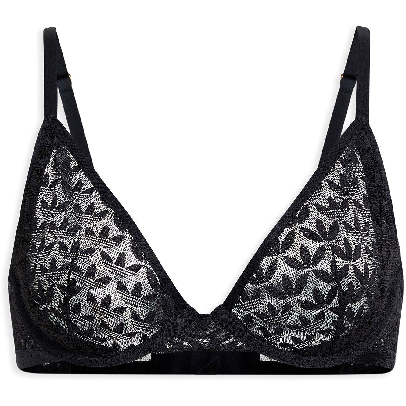 Adidas Originals Women's Plunge Bra - Black - 30C