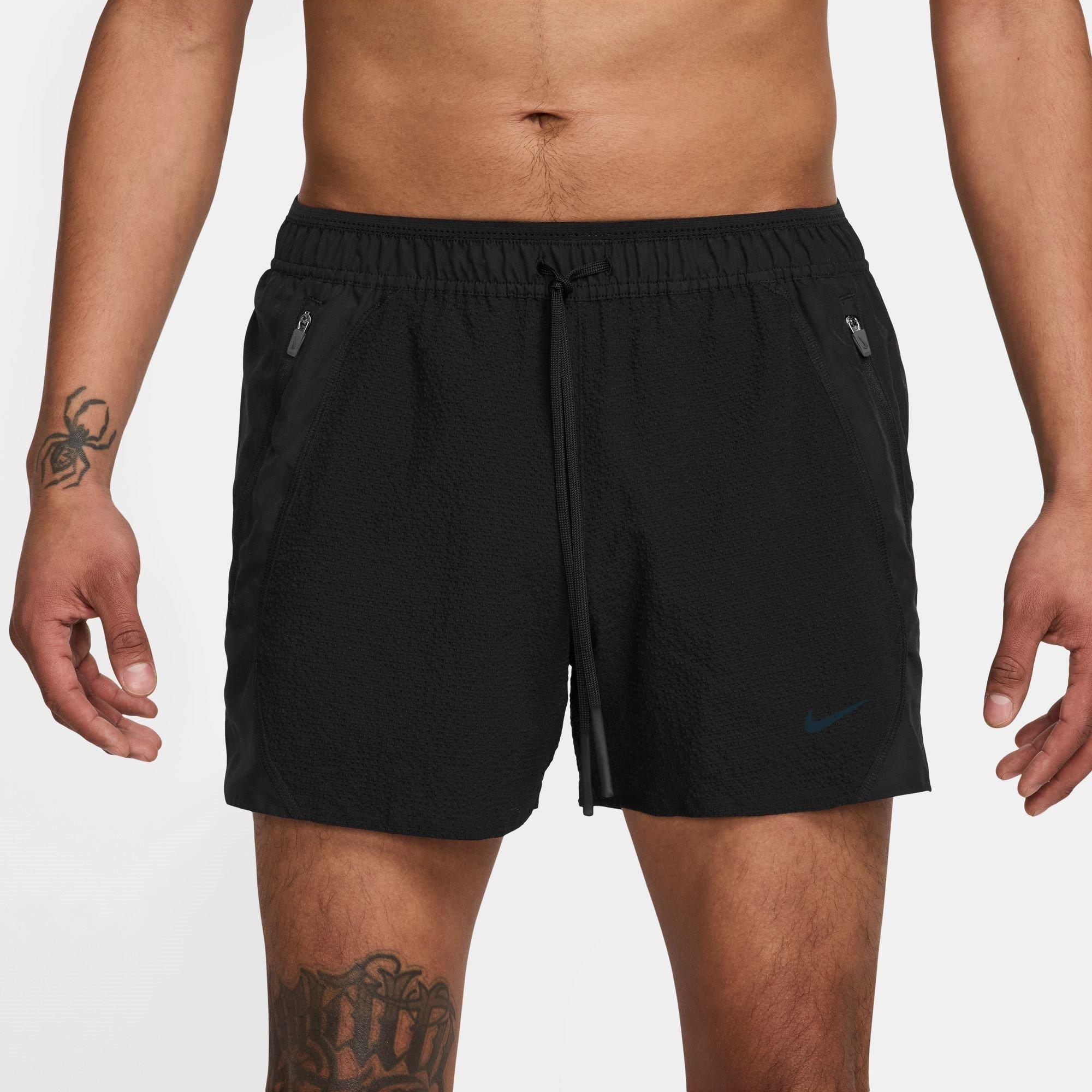 Black - Nike - Men's Woven Tracksuit Shorts - 1