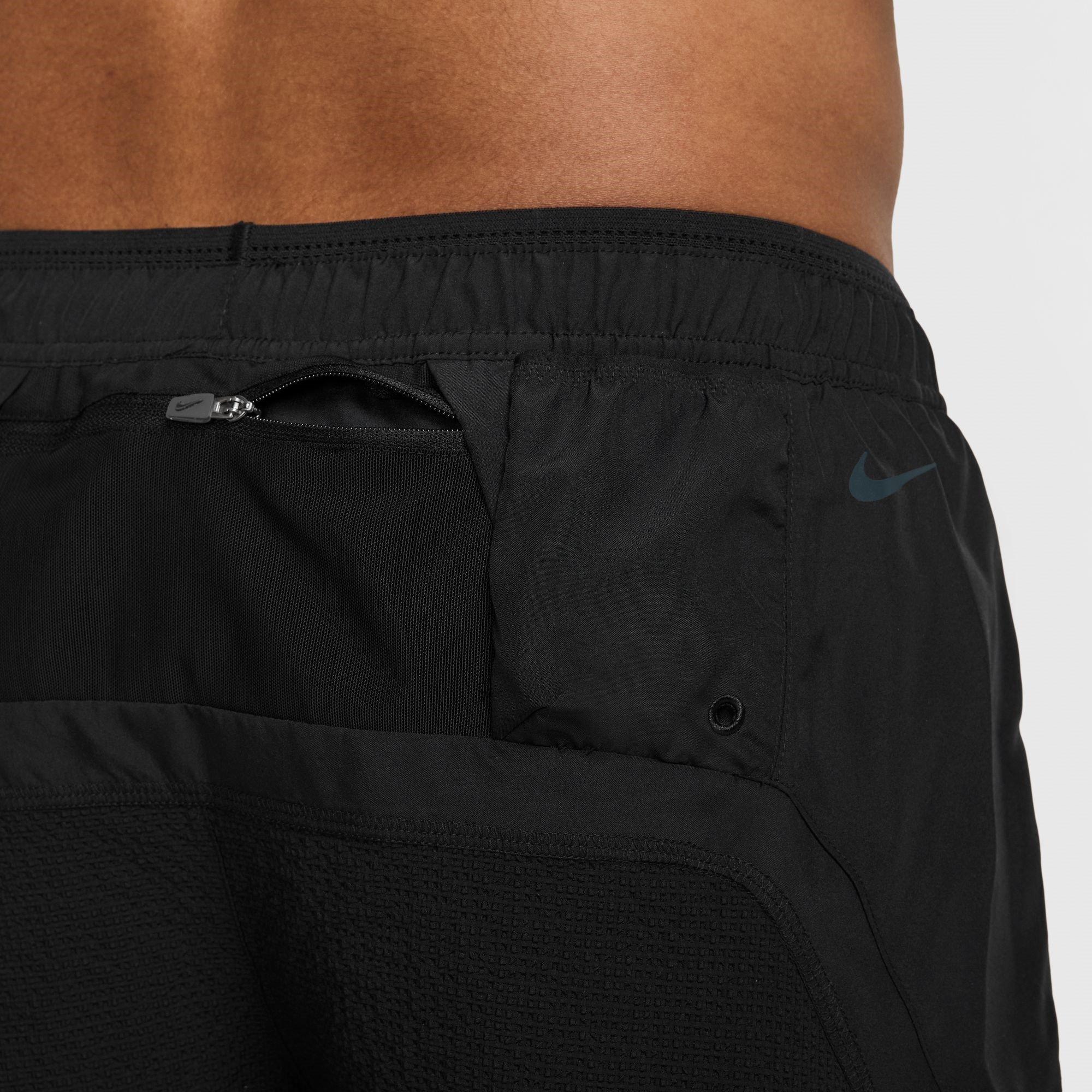 Black - Nike - Men's Woven Tracksuit Shorts - 4