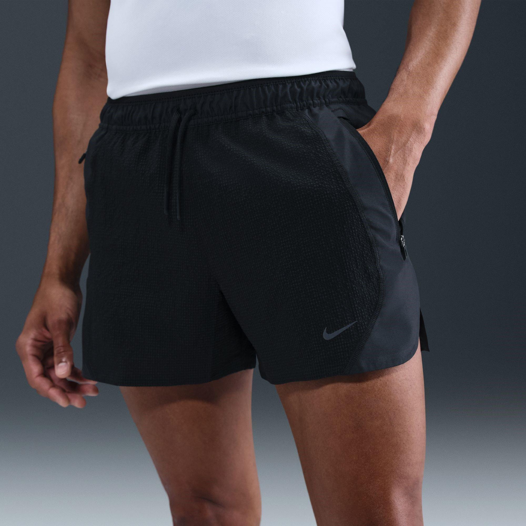 Black - Nike - Men's Woven Tracksuit Shorts - 6