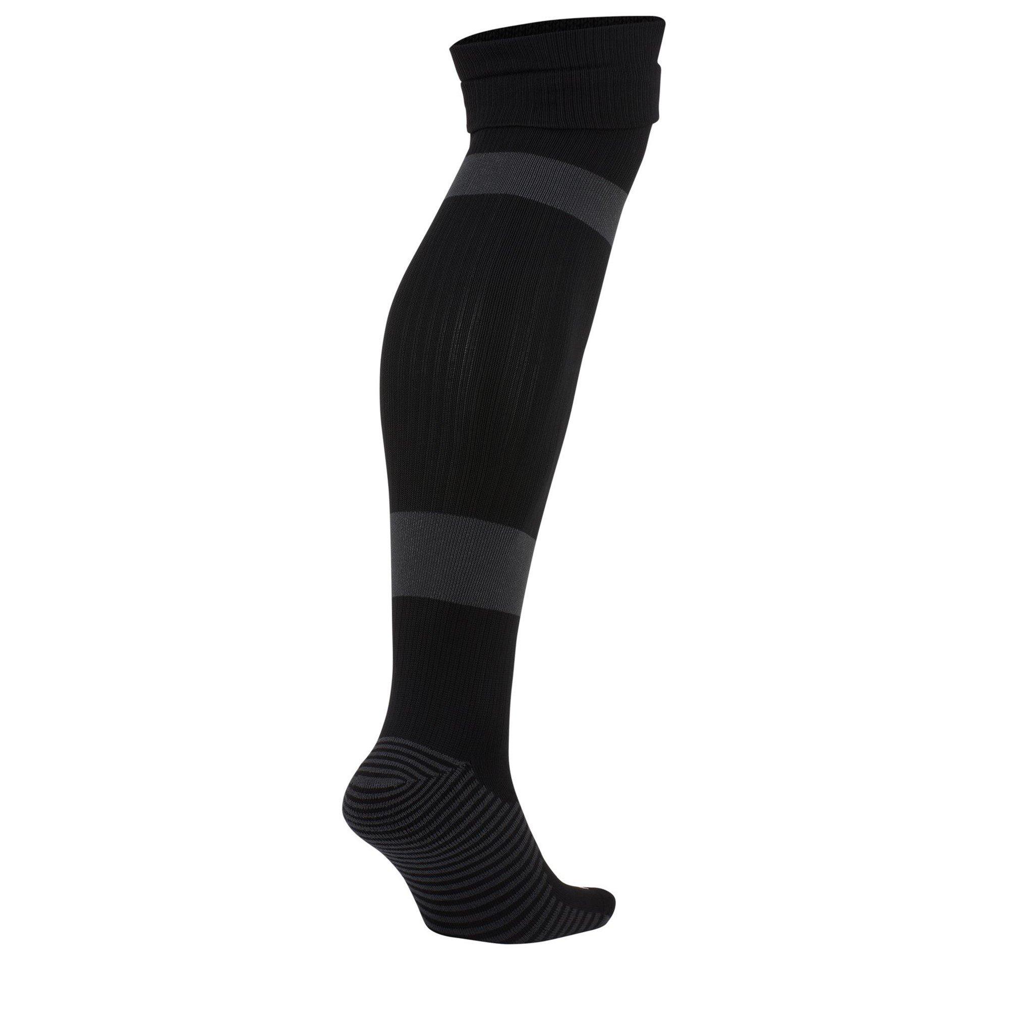 Schwarz/Weiß - Nike - Matchfit Soccer Knee-High Socks Football Sock Mens - 3