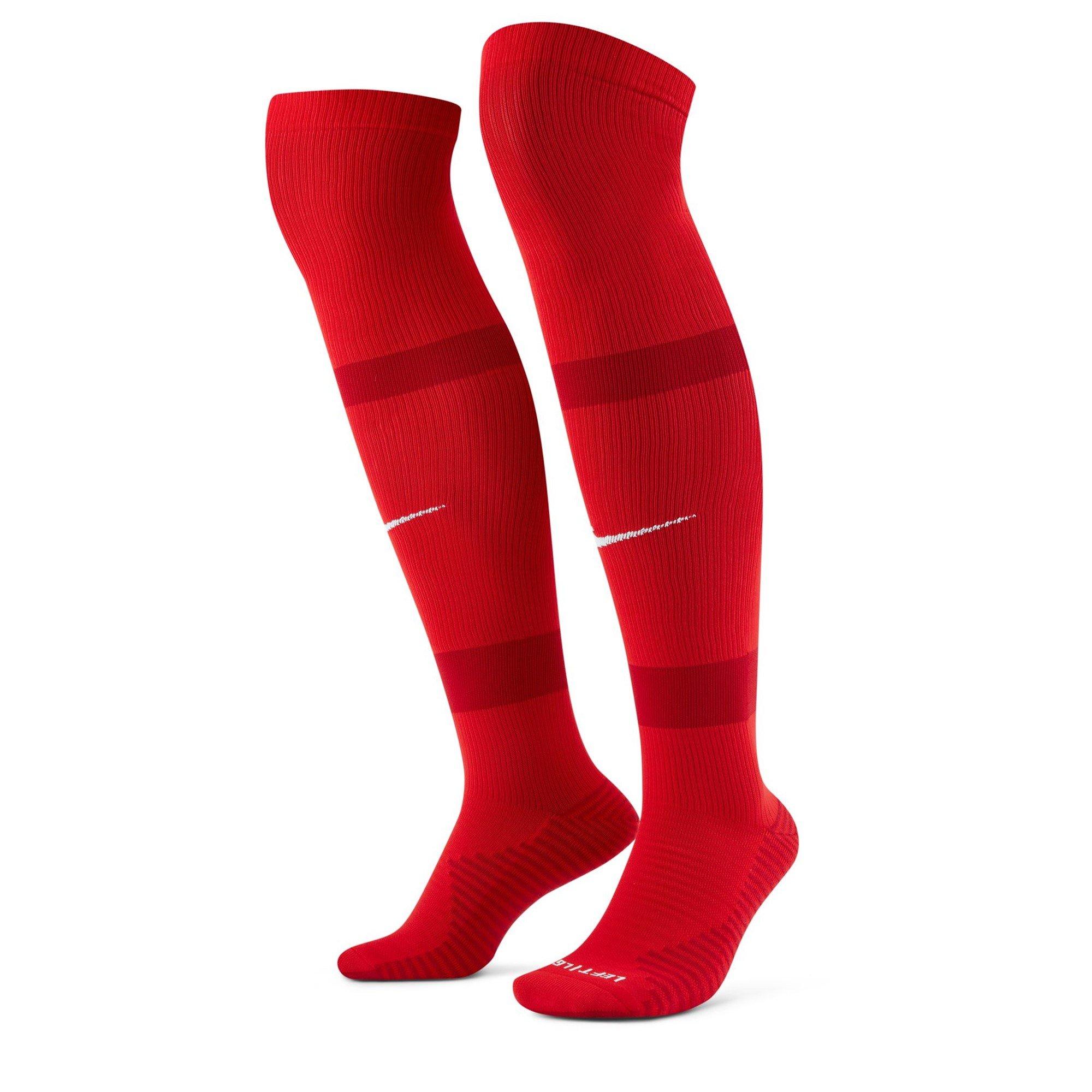 junior red nike football socks