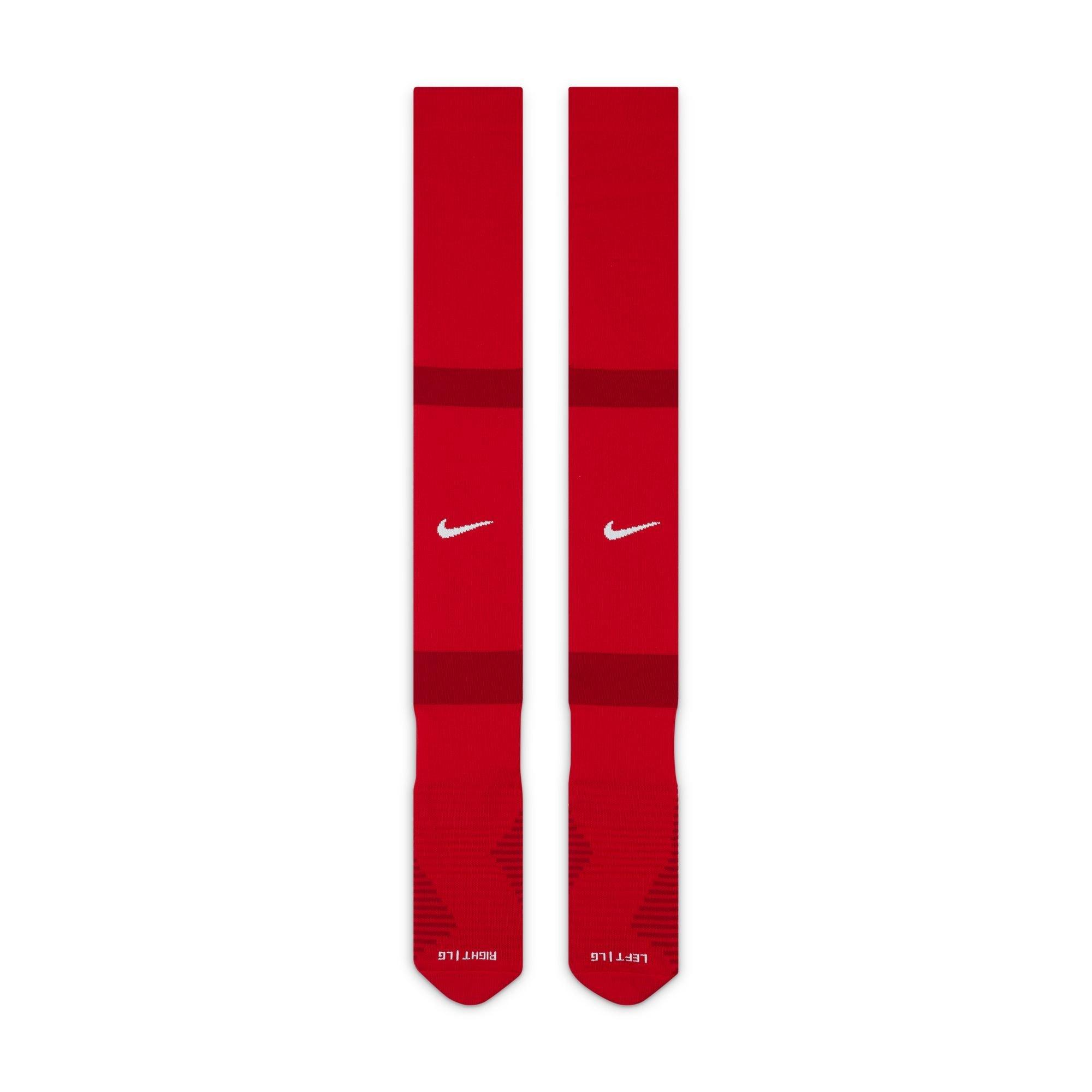 Rouge/Blanc - Nike - Matchfit Soccer Knee-High Socks Football Sock Boys - 5