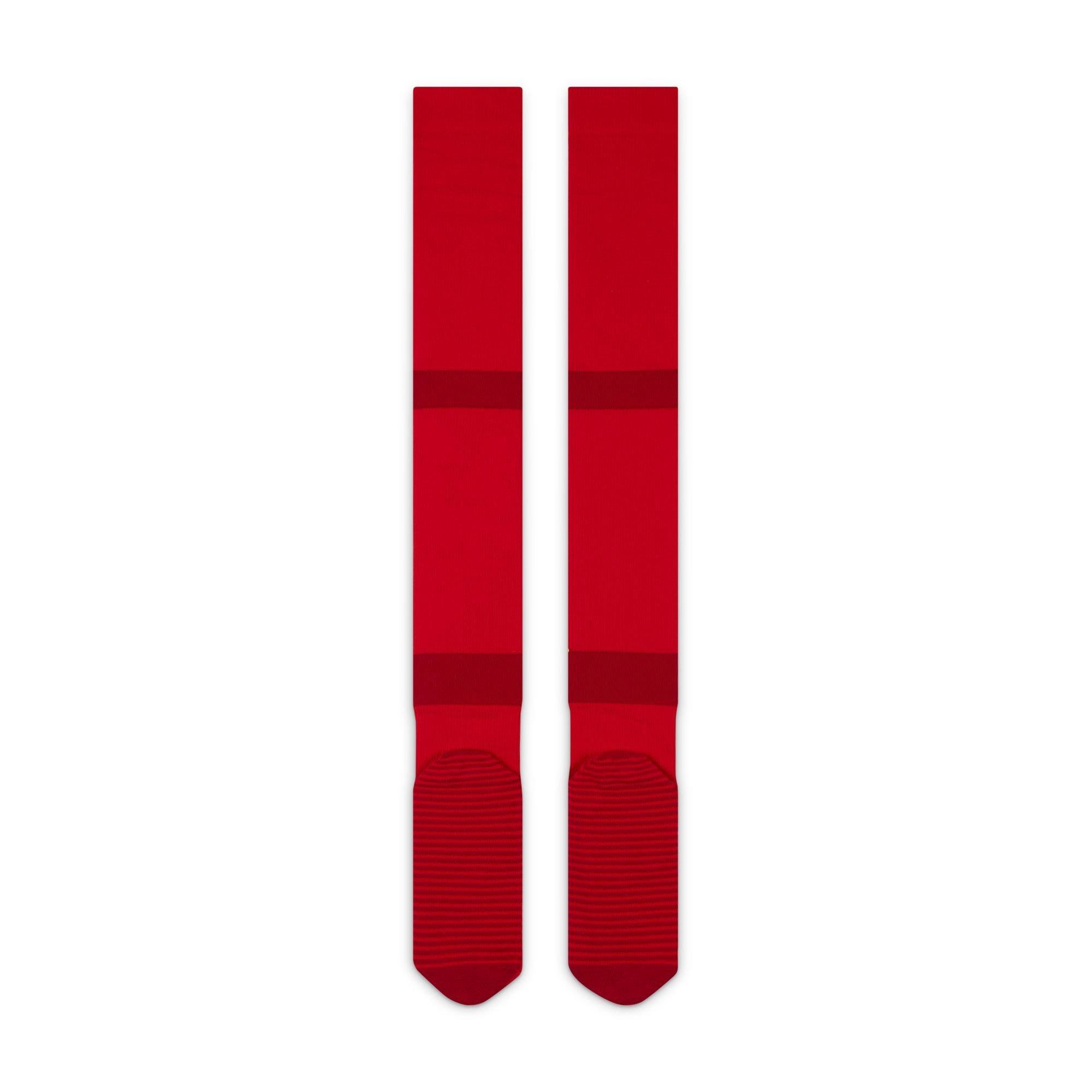 Rouge/Blanc - Nike - Matchfit Soccer Knee-High Socks Football Sock Boys - 6