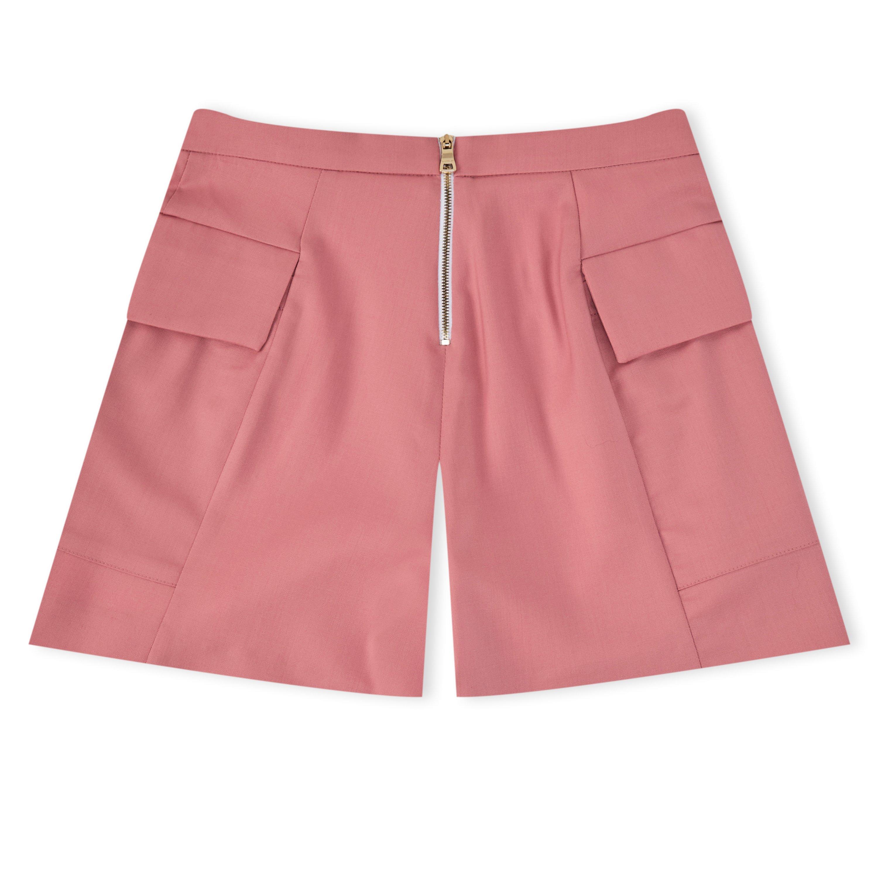 Purple - Balmain - Button-Detail Shorts Juniors - 2