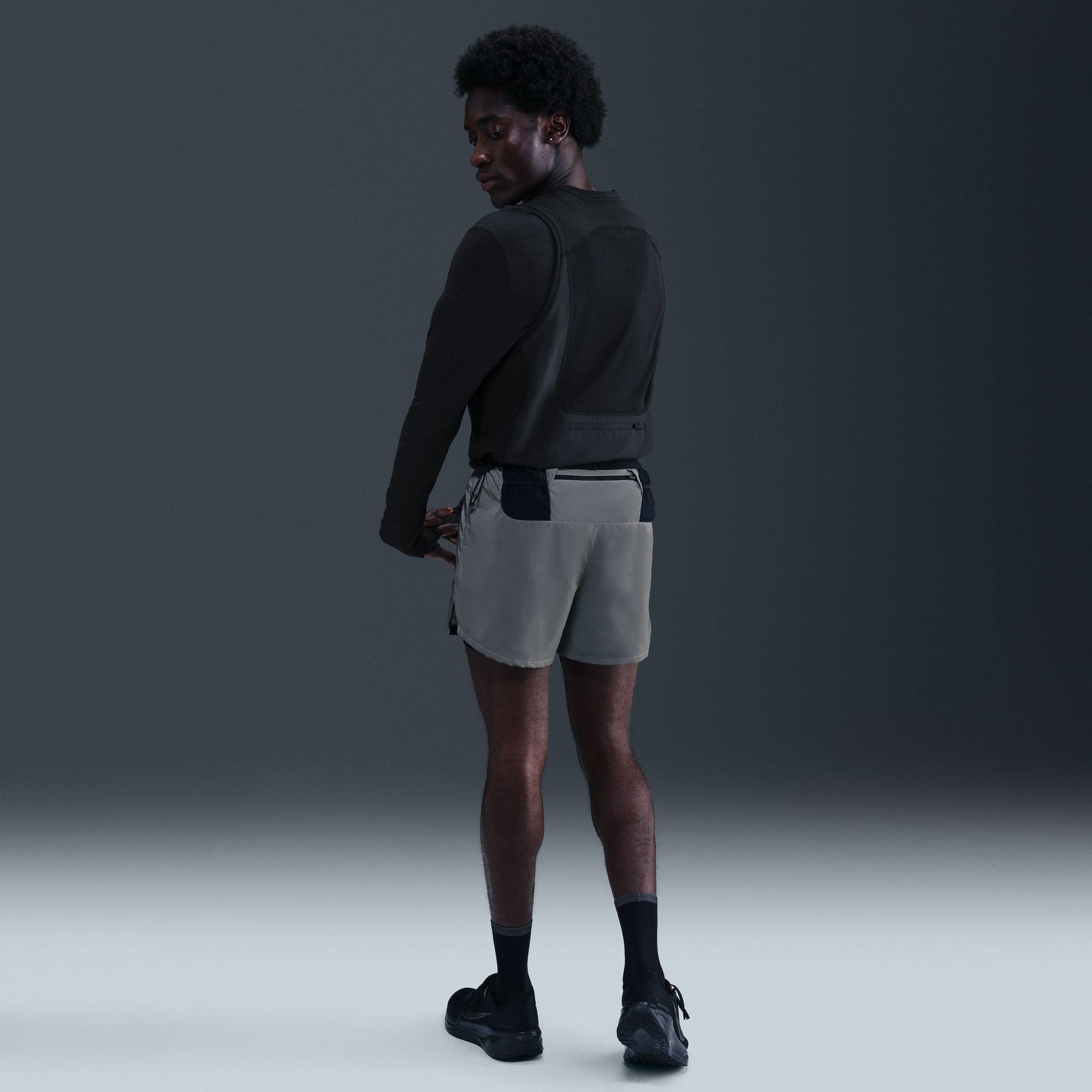 Grey - Nike - Men's Woven Tracksuit Shorts - 13