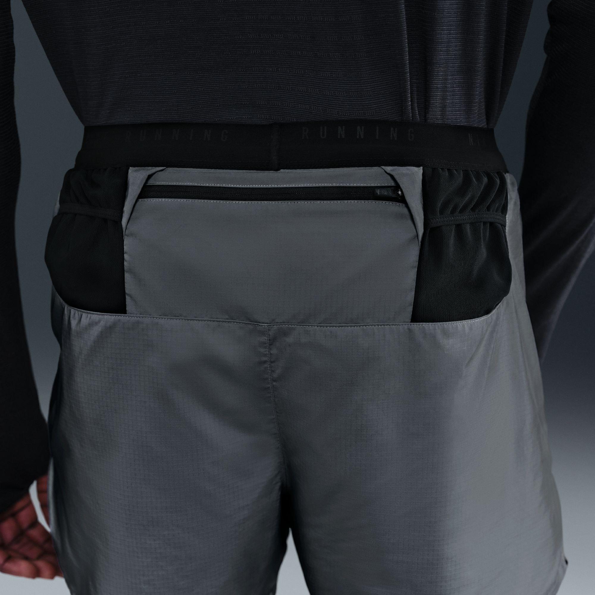 Grey - Nike - Men's Woven Tracksuit Shorts - 15