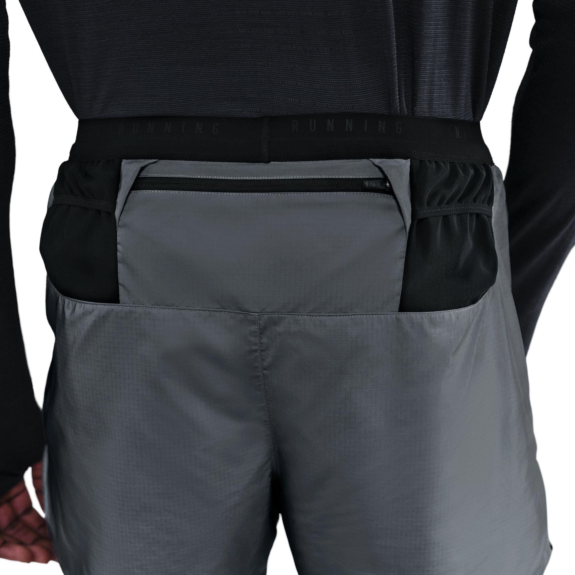 Grey - Nike - Men's Woven Tracksuit Shorts - 6